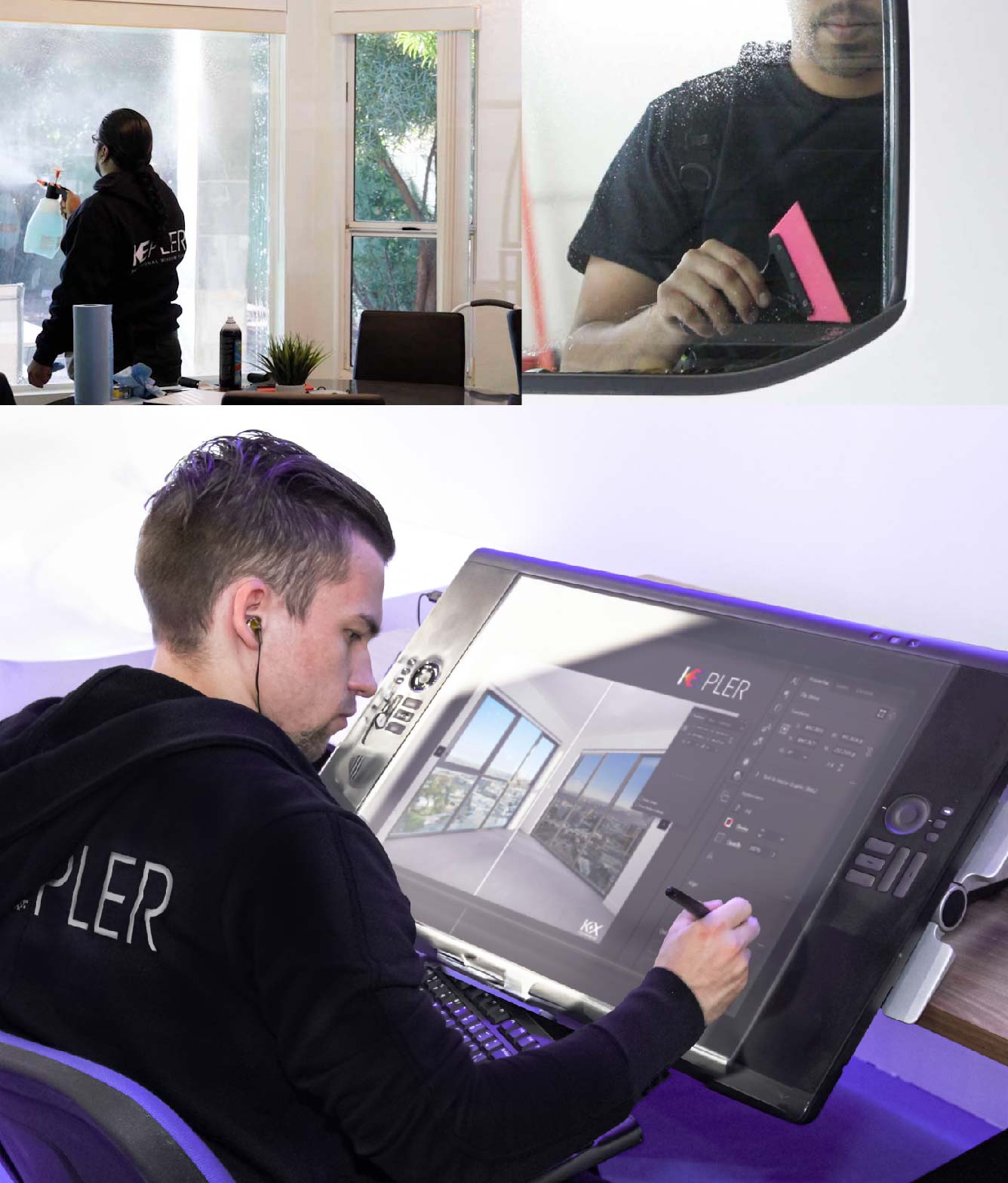 Kepler Specialist Performing Commercial Window Tinting in South Gate South Gate