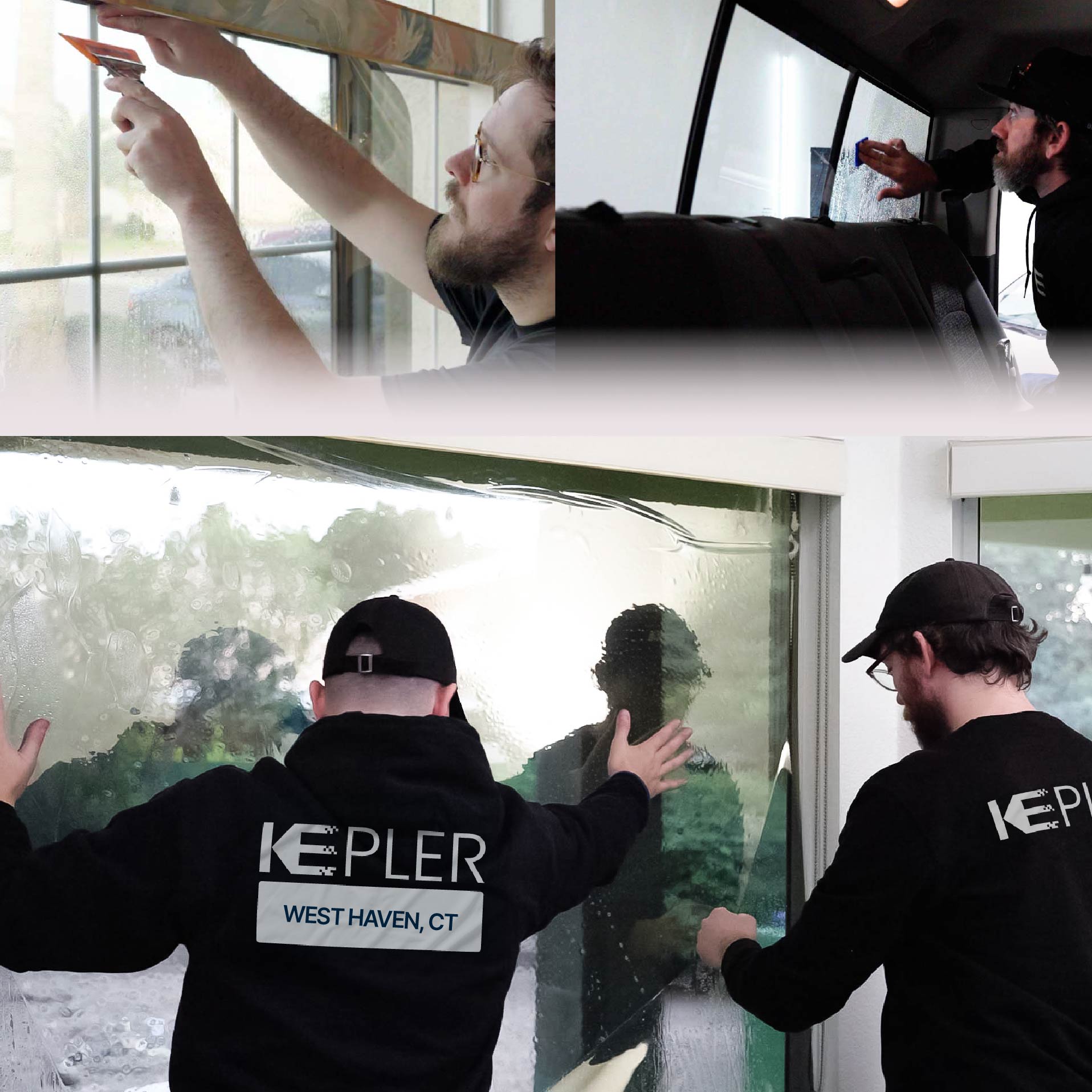 Kepler Specialist Performing Commercial Window Tinting in West Haven West Haven