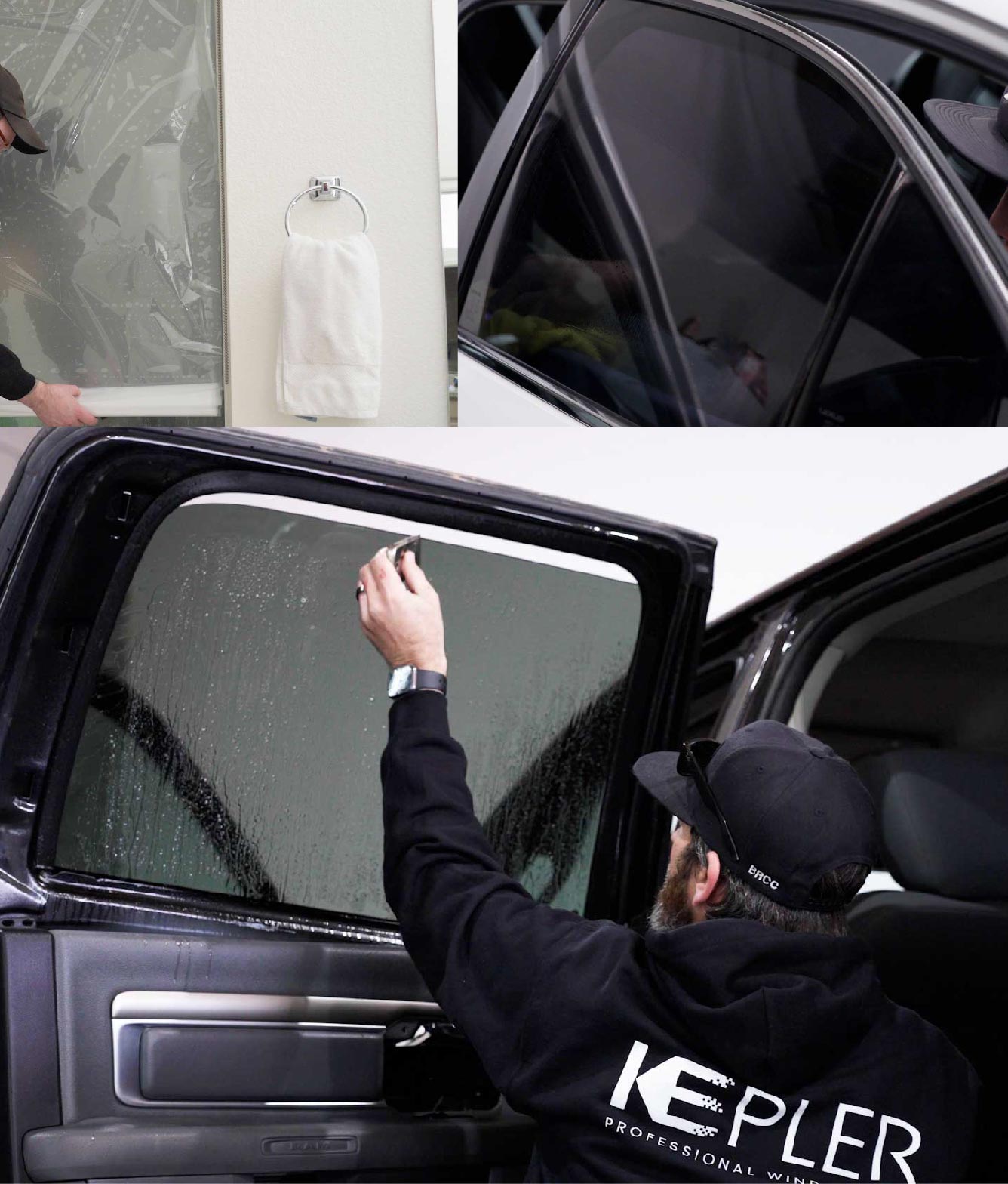 Kepler Window Tinting Specialists at Work in Libertyville, Illinois