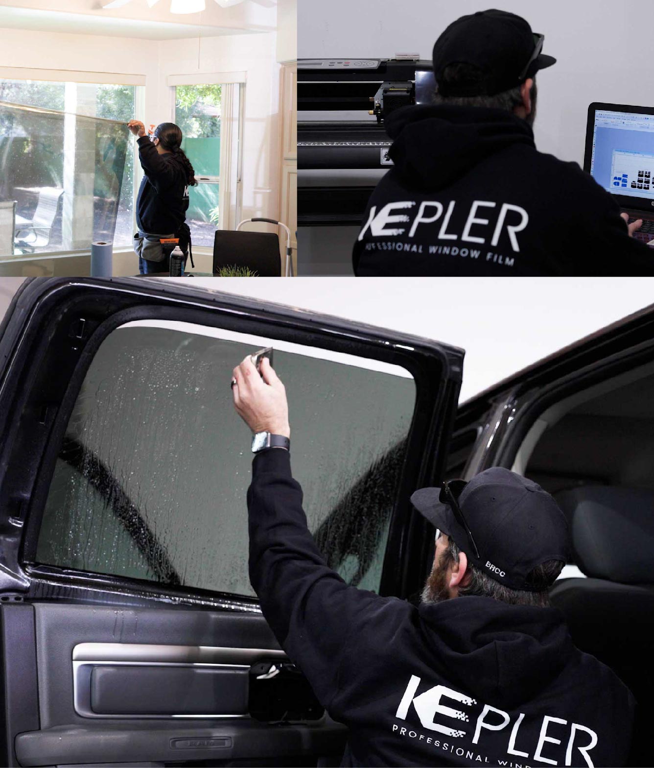 Kepler Window Tinting Specialists at Work in Chambersburg, Pennsylvania