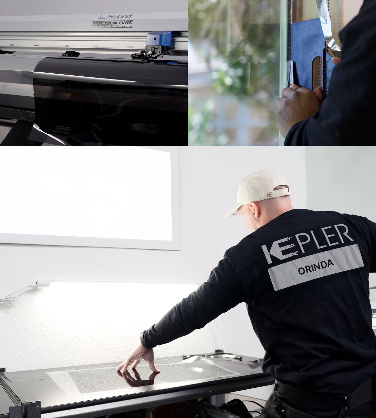 Window Tinting Specialist Cutting Film in Orinda, California