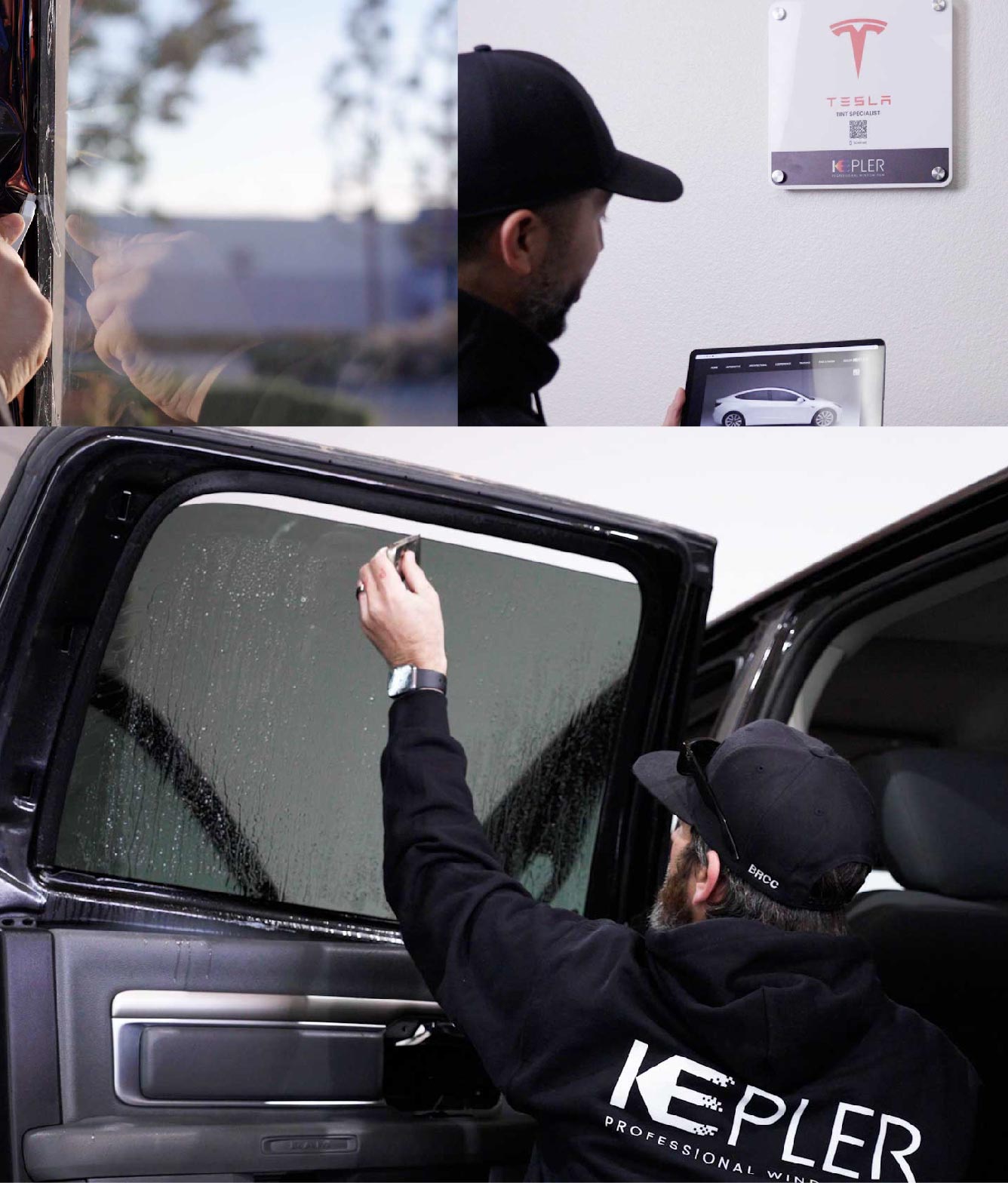 Kepler Window Tinting Specialists at Work in Terre Haute, Indiana