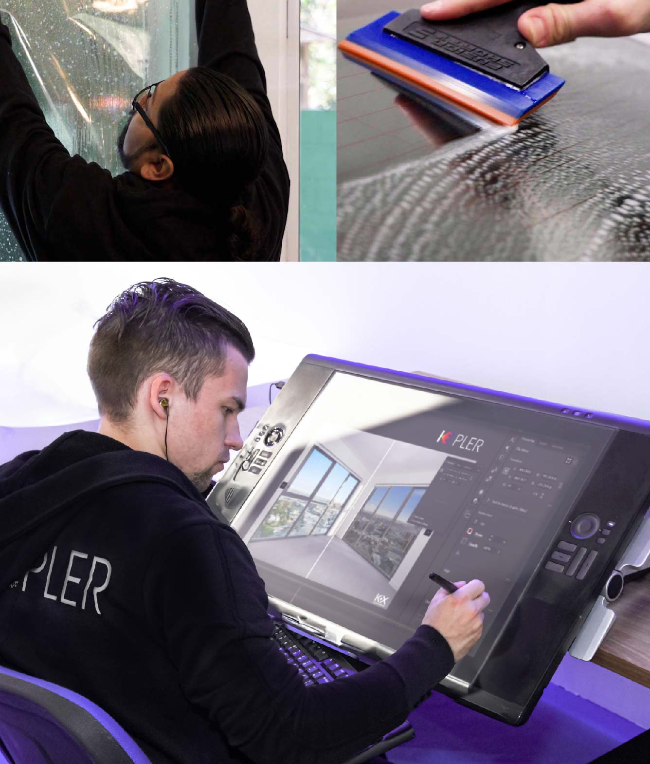 Kepler Specialist Performing Commercial Window Tinting in Fort Lee Fort Lee