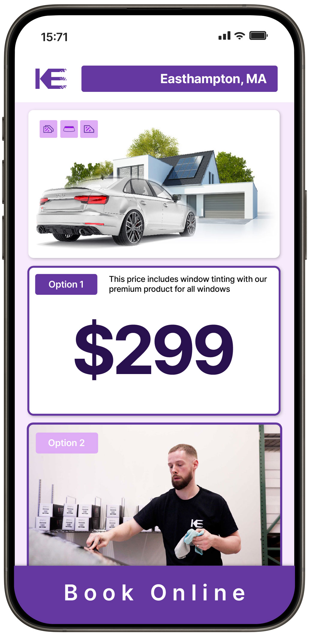 View Reasonable Tesla Window Tinting Rates in Ludlow, Massachusetts