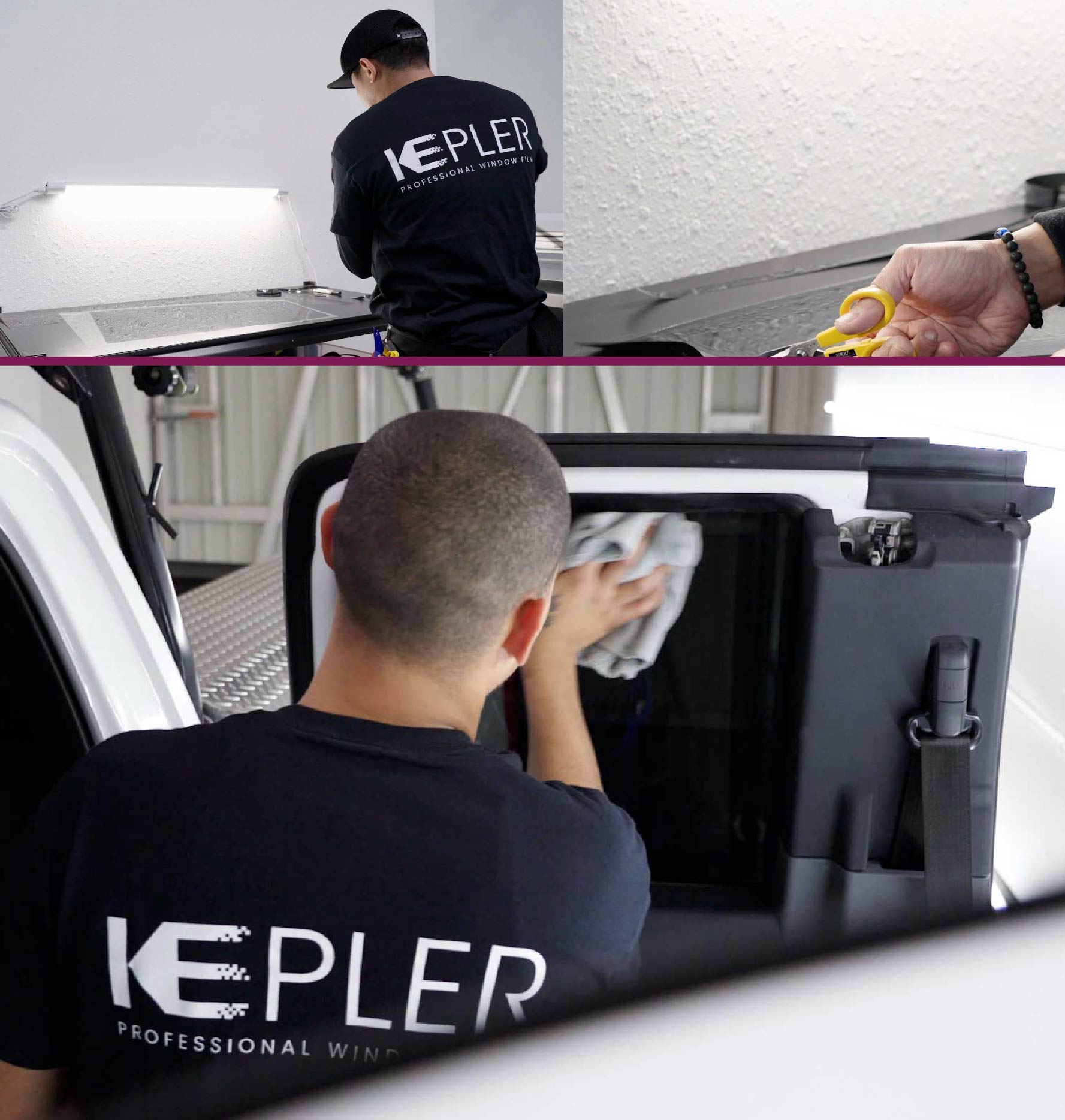 Kepler Dealer Installing Automotive Window Tint in Wisconsin