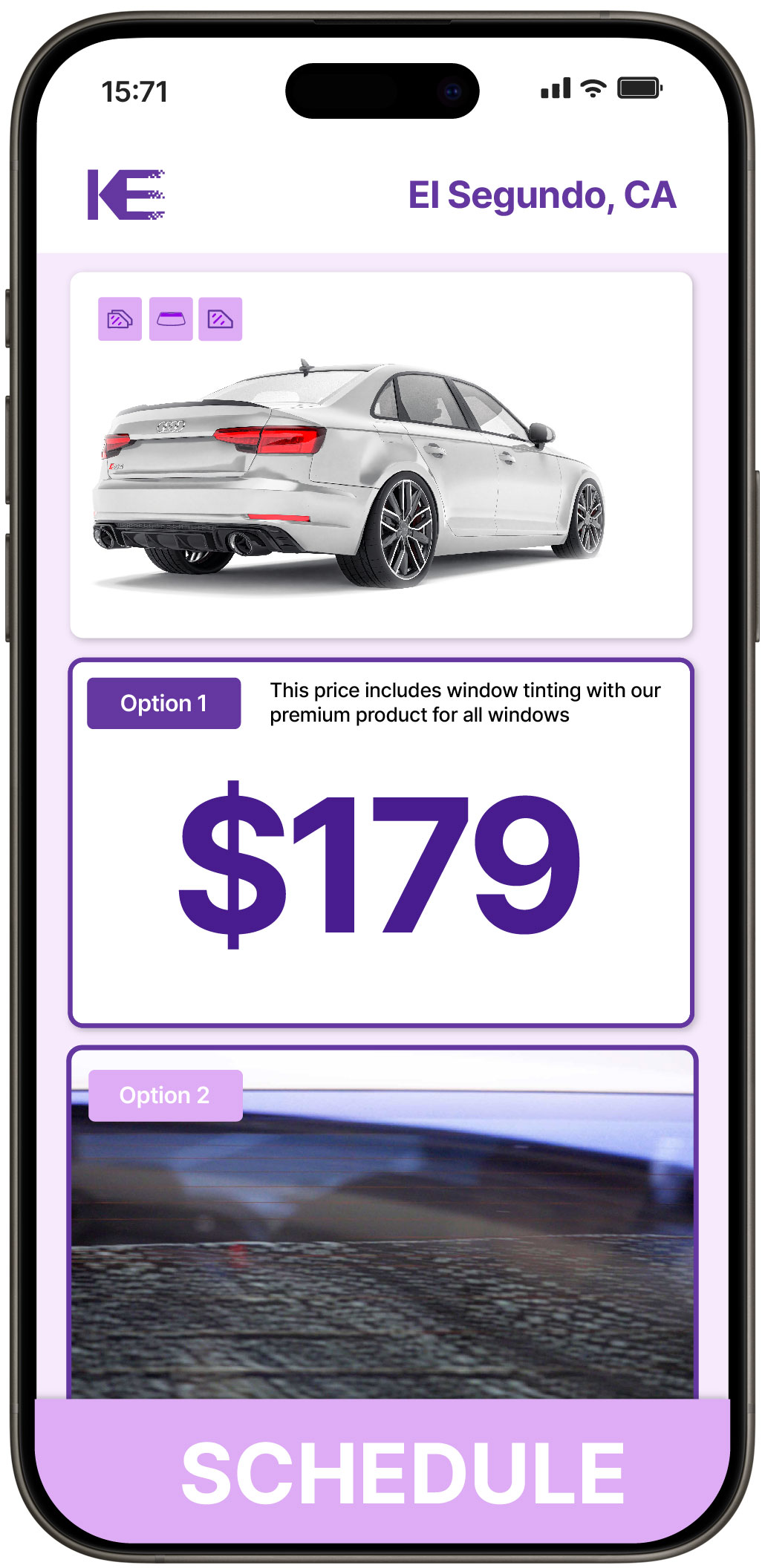 View Competitive Car Window Tinting Prices in El Segundo, California