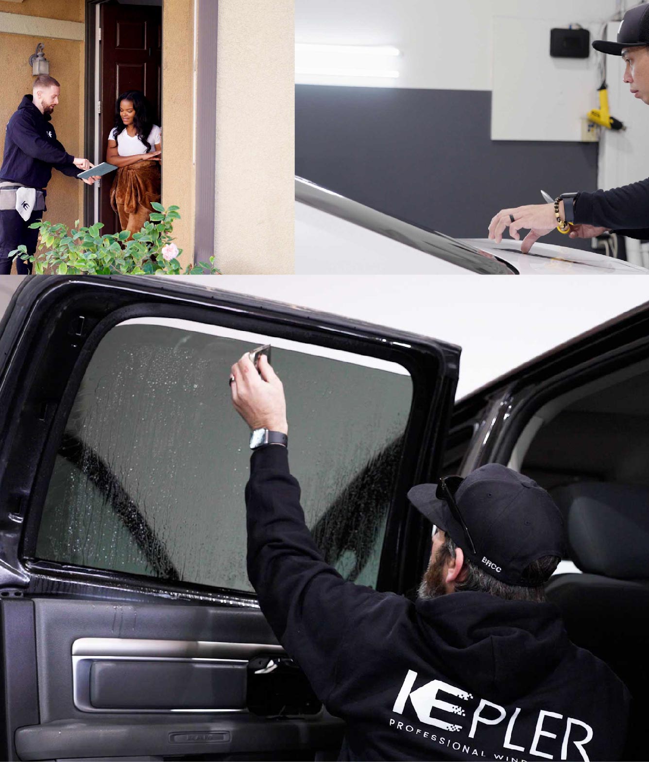 Kepler Window Tinting Specialists at Work in Camden, New Jersey