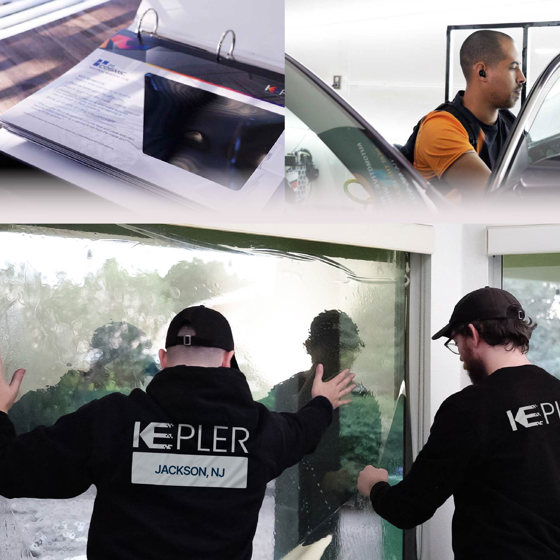 Kepler Specialist Performing Commercial Window Tinting in Jackson Jackson