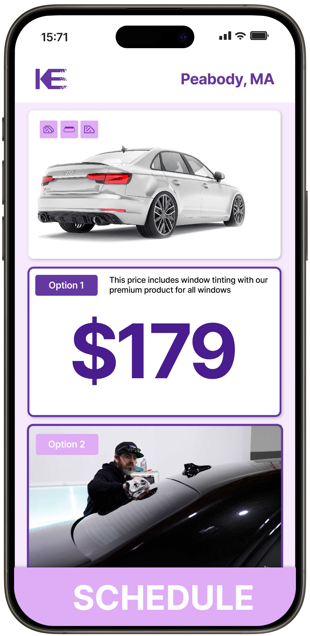 View Competitive Car Window Tinting Costs in Peabody, Massachusetts