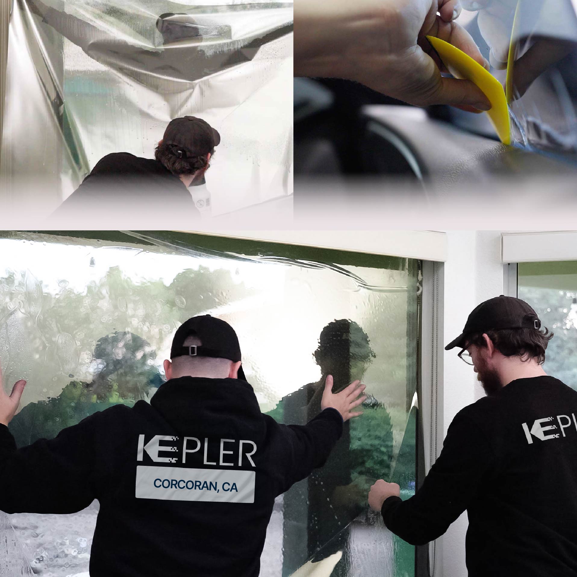 Kepler Specialist Performing Commercial Window Tinting in Corcoran Corcoran