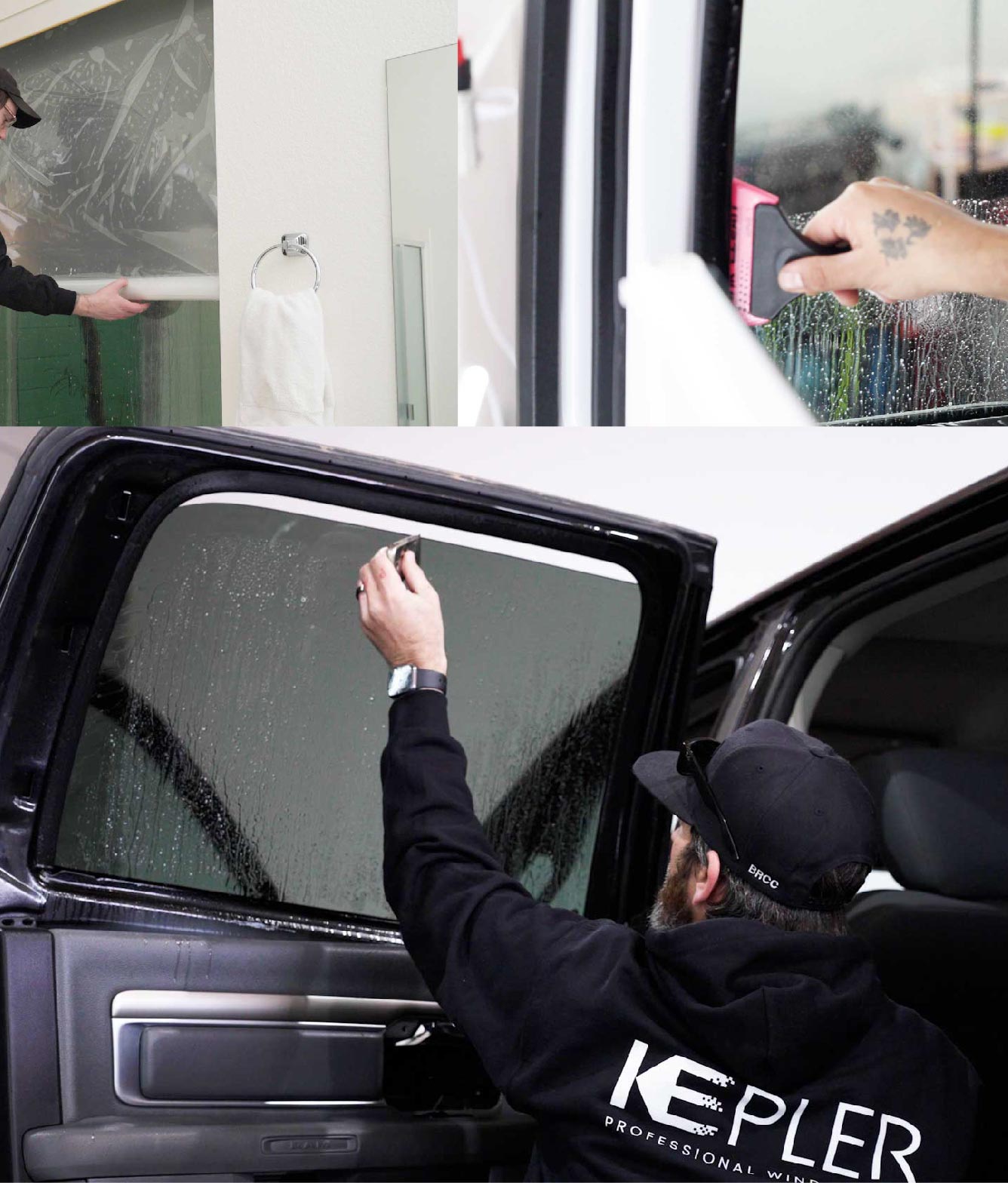 Kepler Window Tinting Specialists at Work in Corcoran, California
