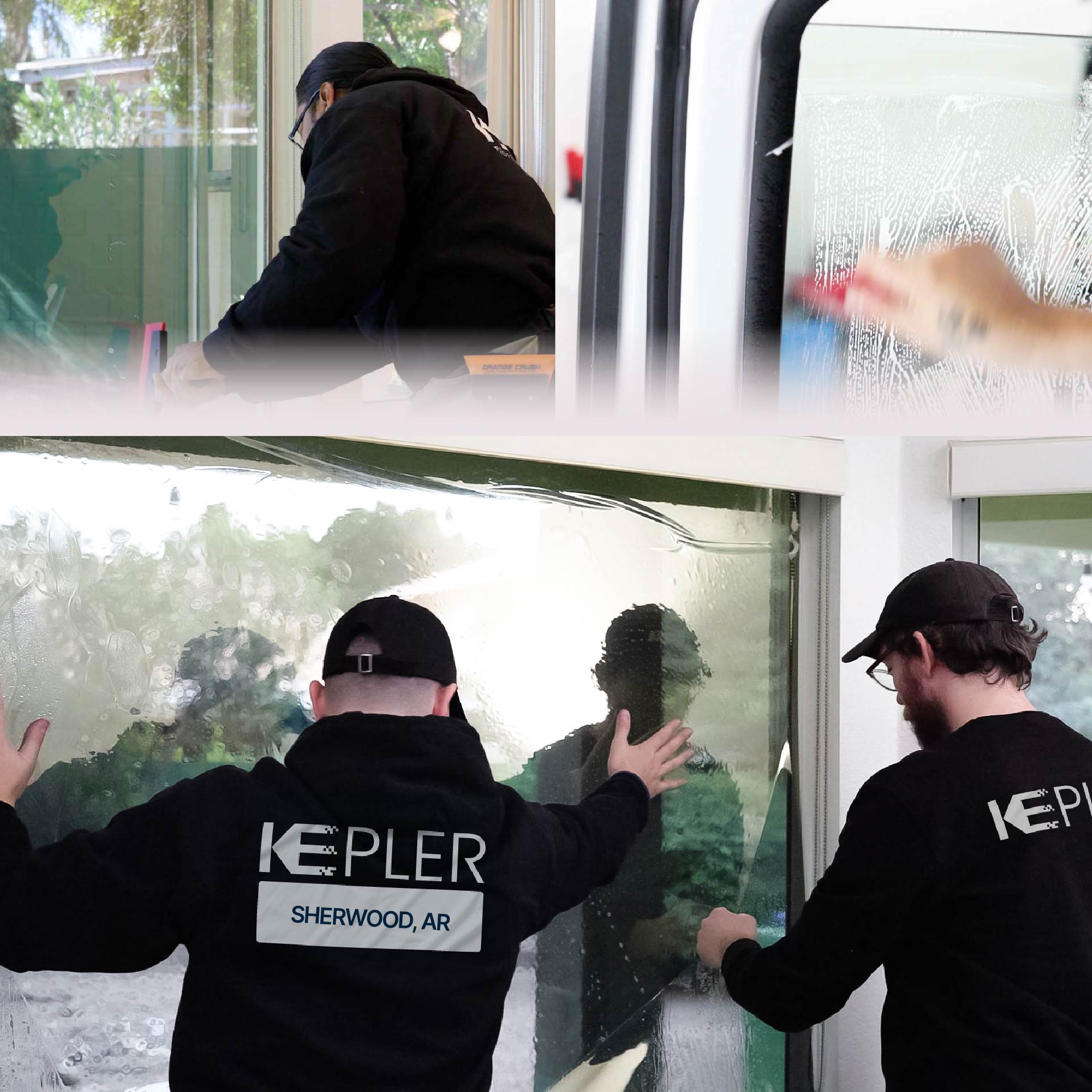 Kepler Specialist Performing Commercial Window Tinting in Sherwood Sherwood
