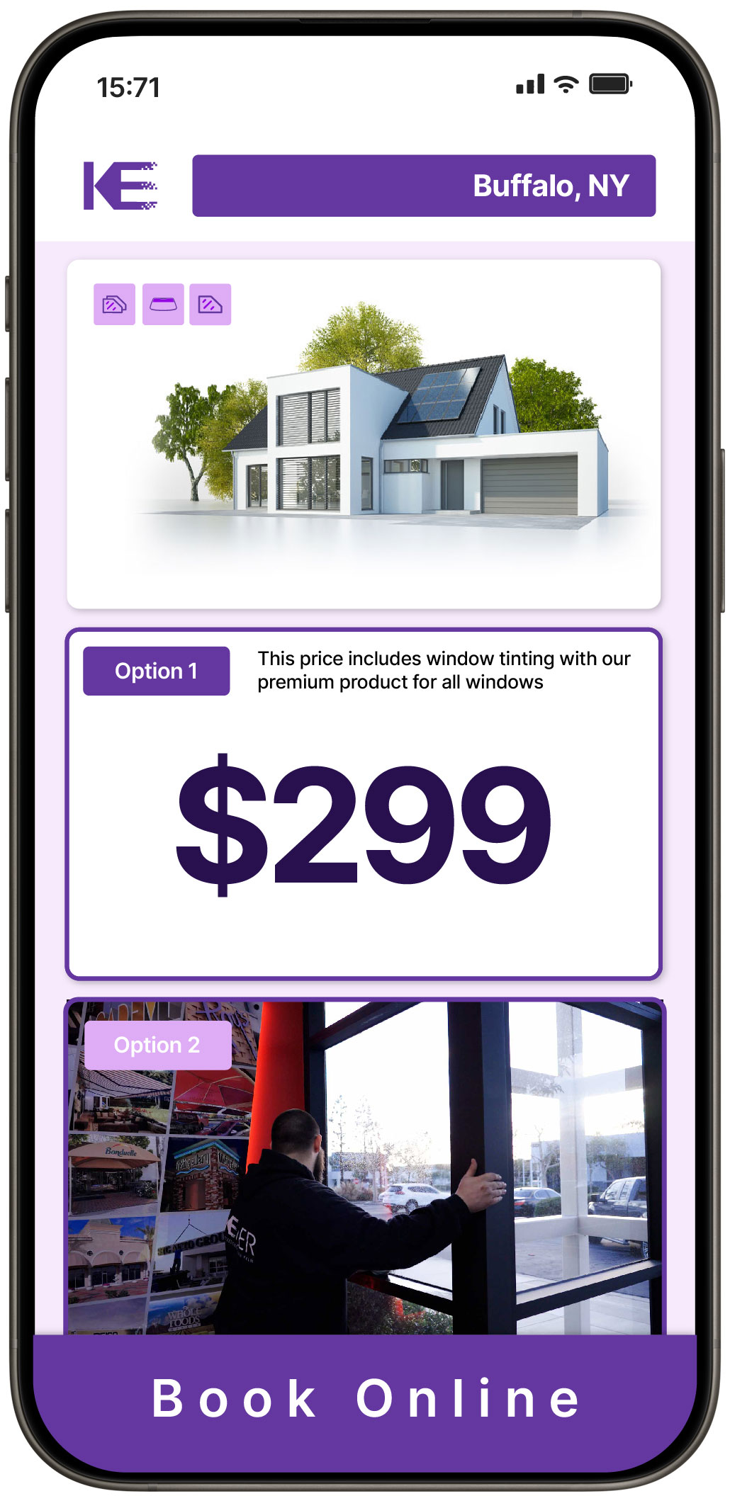 View Reasonable Home Window Tinting Prices in Buffalo, New York