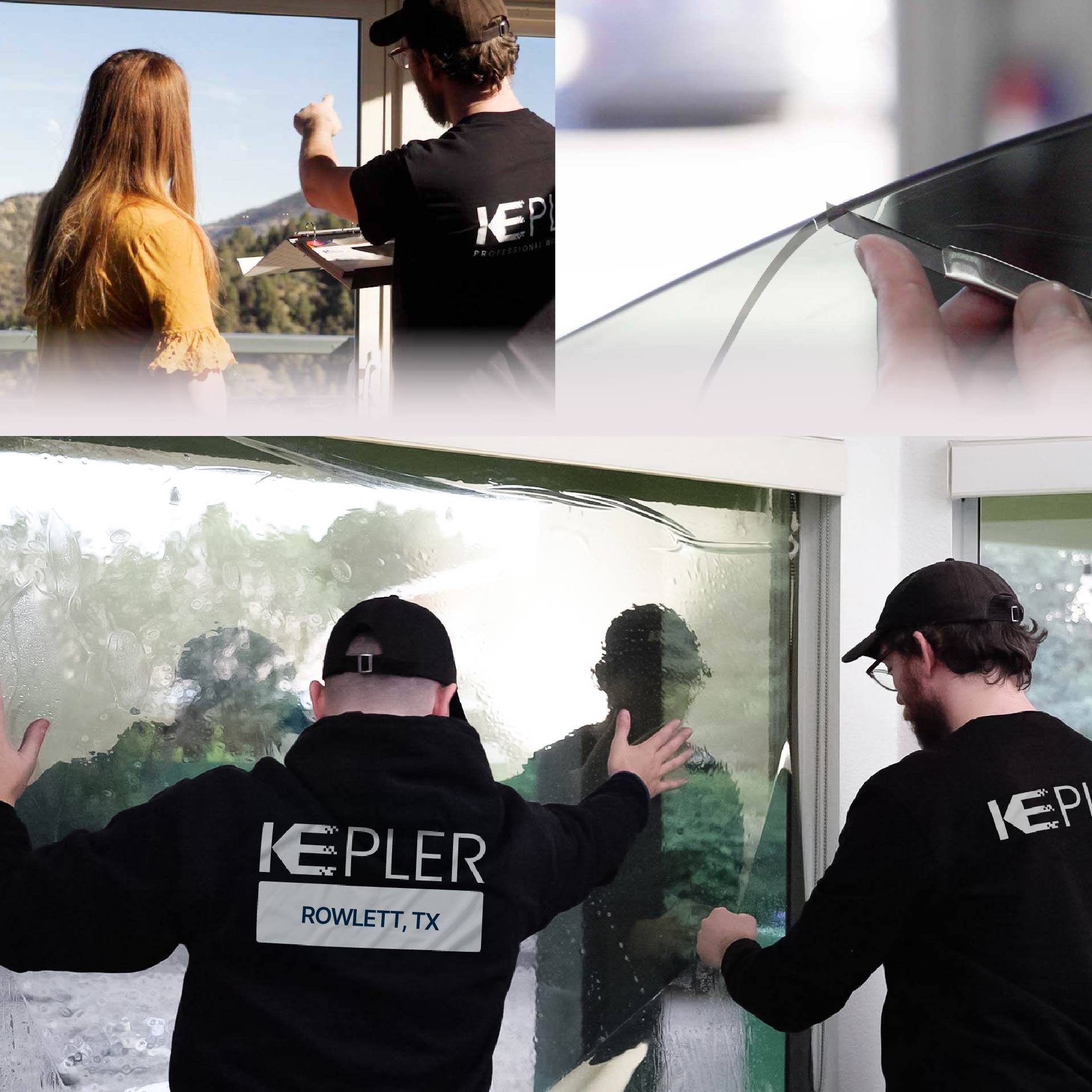 Kepler Specialist Performing Commercial Window Tinting in Rowlett Rowlett
