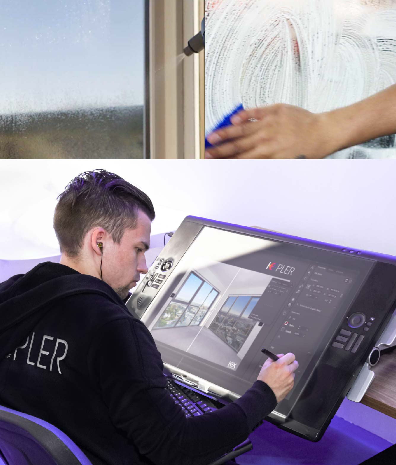 Kepler Specialist Performing Commercial Window Tinting in Atlanta Atlanta