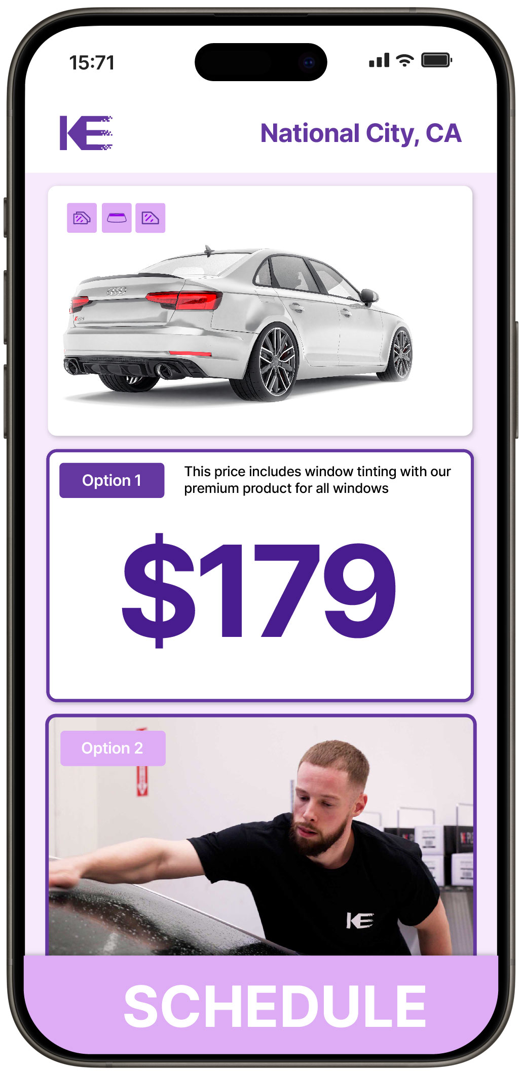 View Reasonable Car Window Tinting Prices in National City, California