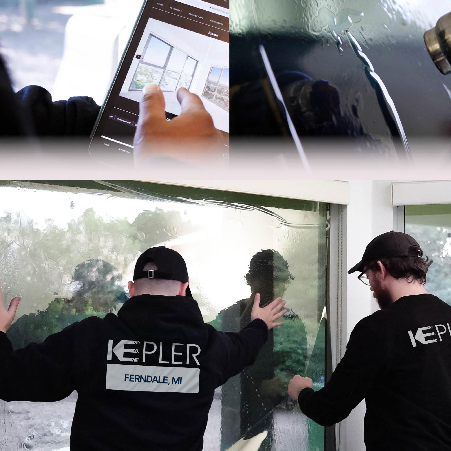 Kepler Specialist Performing Commercial Window Tinting in Ferndale Ferndale