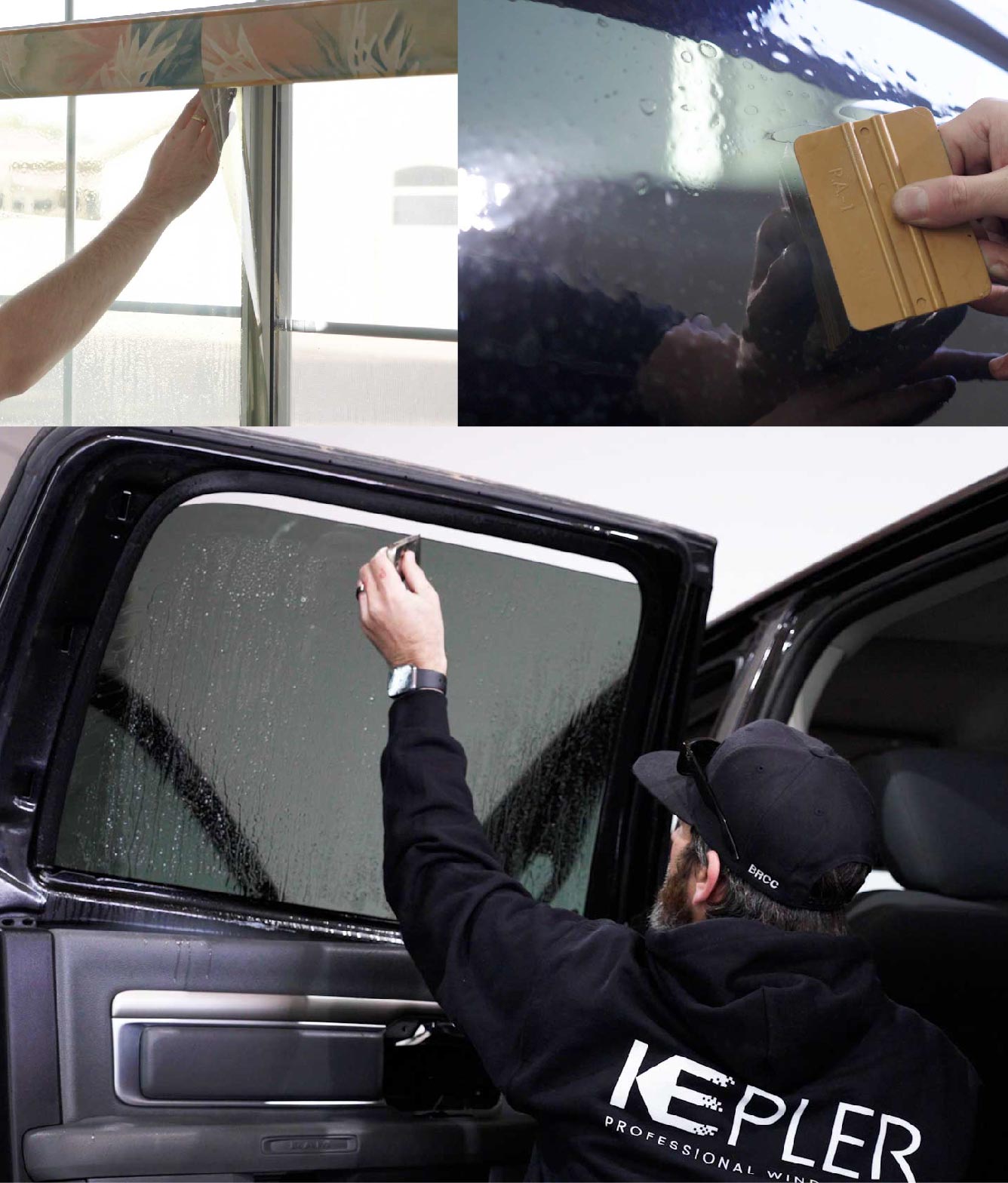 Kepler Window Tinting Specialists at Work in East Setauket, New York