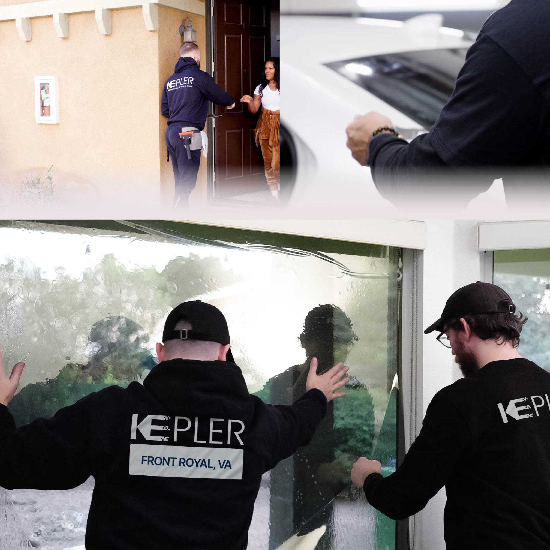 Kepler Specialist Performing Commercial Window Tinting in Front Royal Front Royal