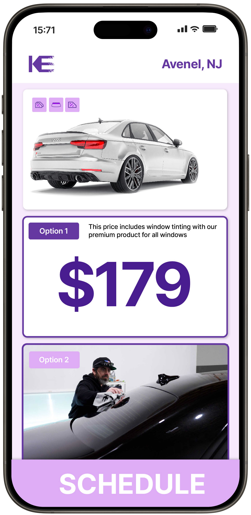 View Competitive Car Window Tinting Costs in Avenel, New Jersey