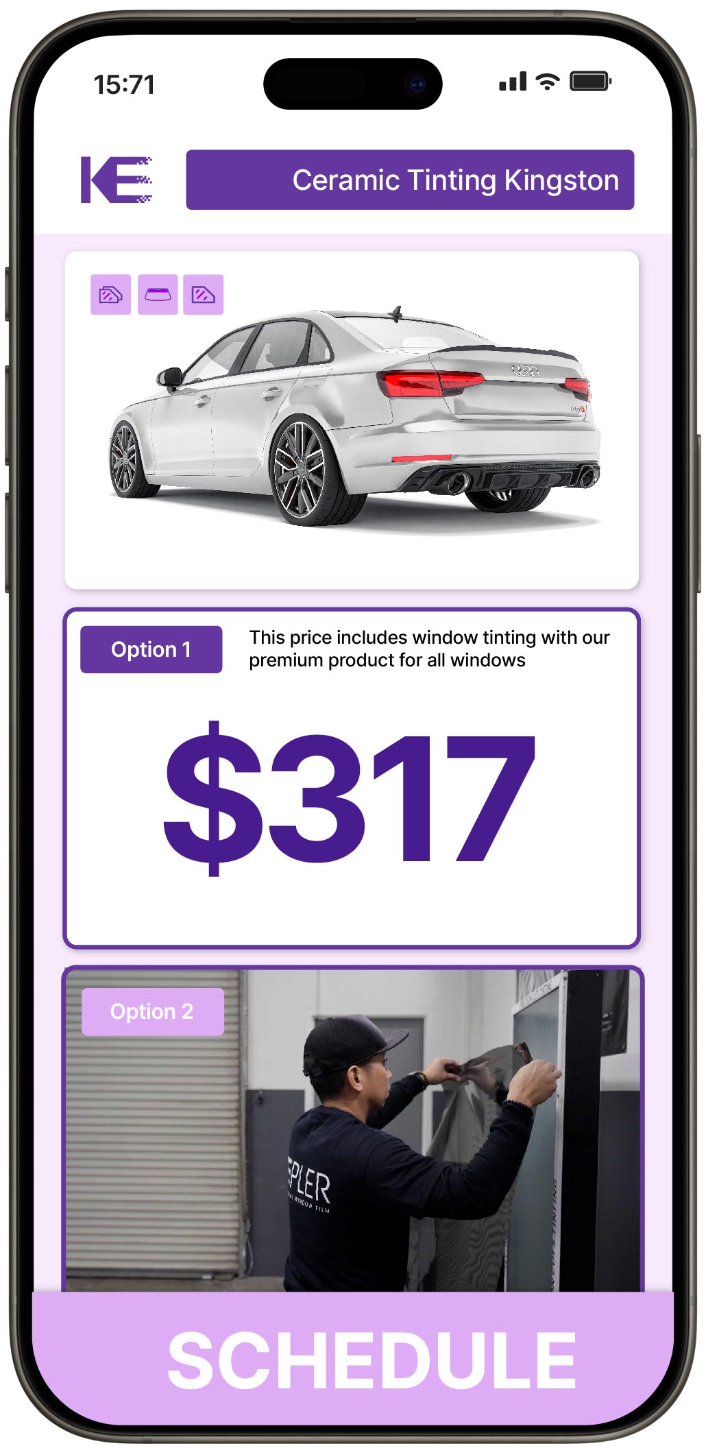 View Competitive Ceramic Window Tinting Prices in Kingston, New York
