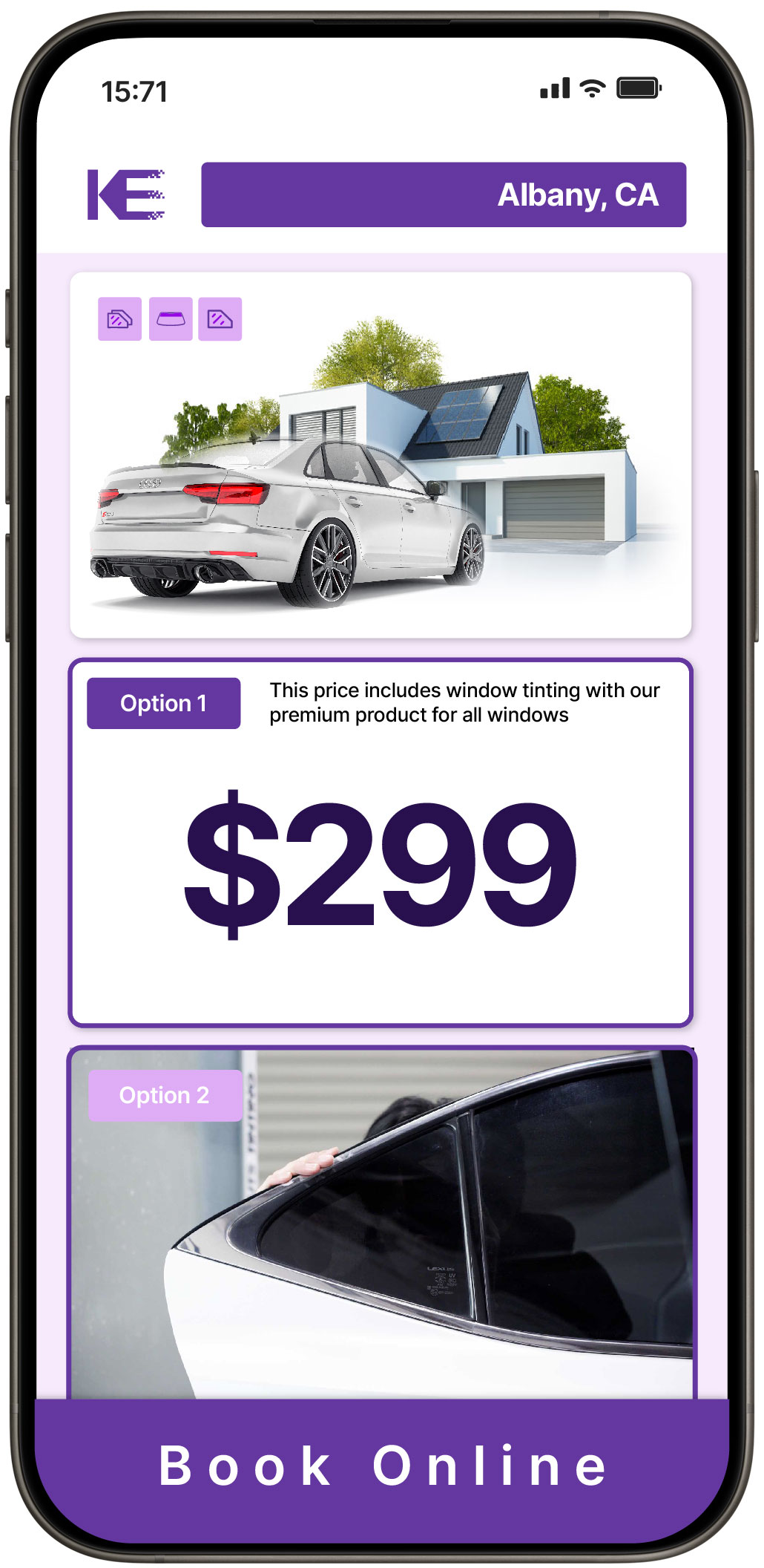 View Competitive Window Tinting Prices in Albany, California