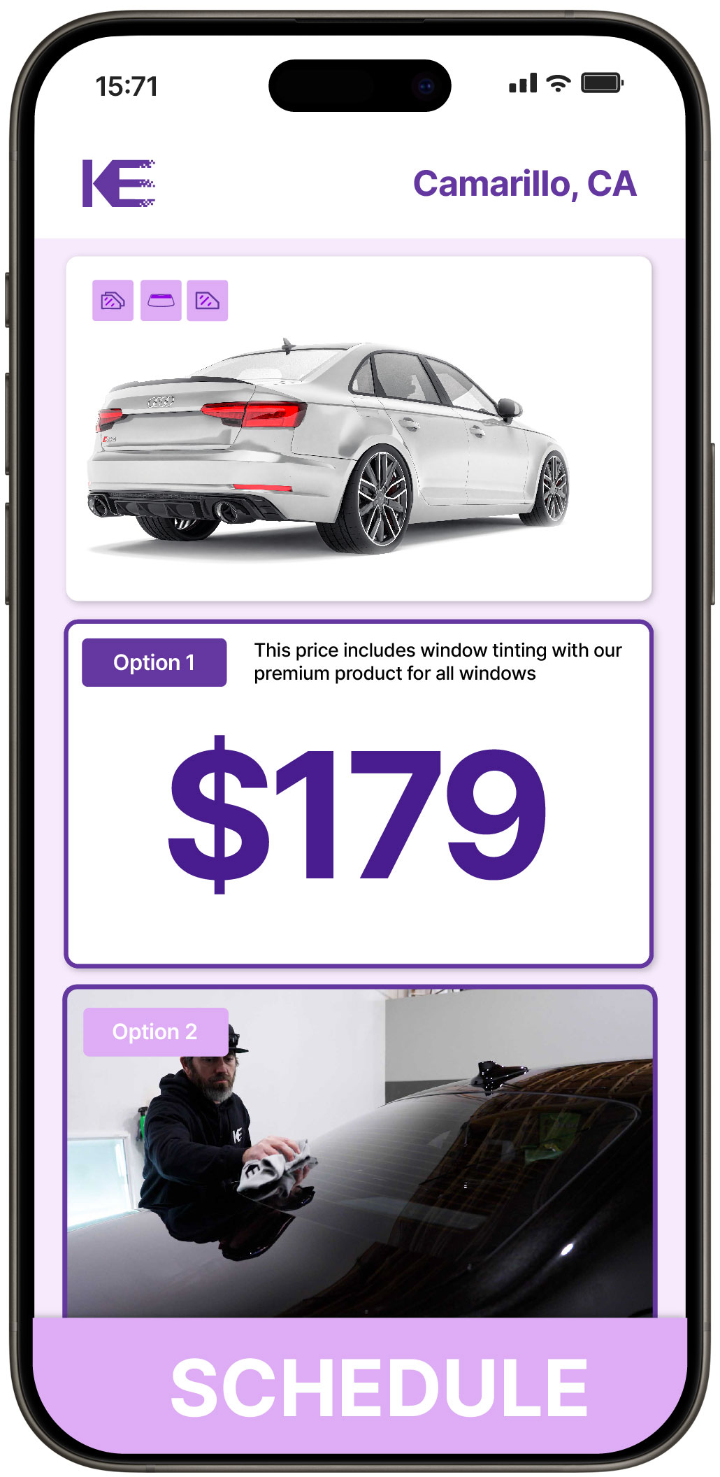View Affordable Car Window Tinting Prices in Camarillo, California