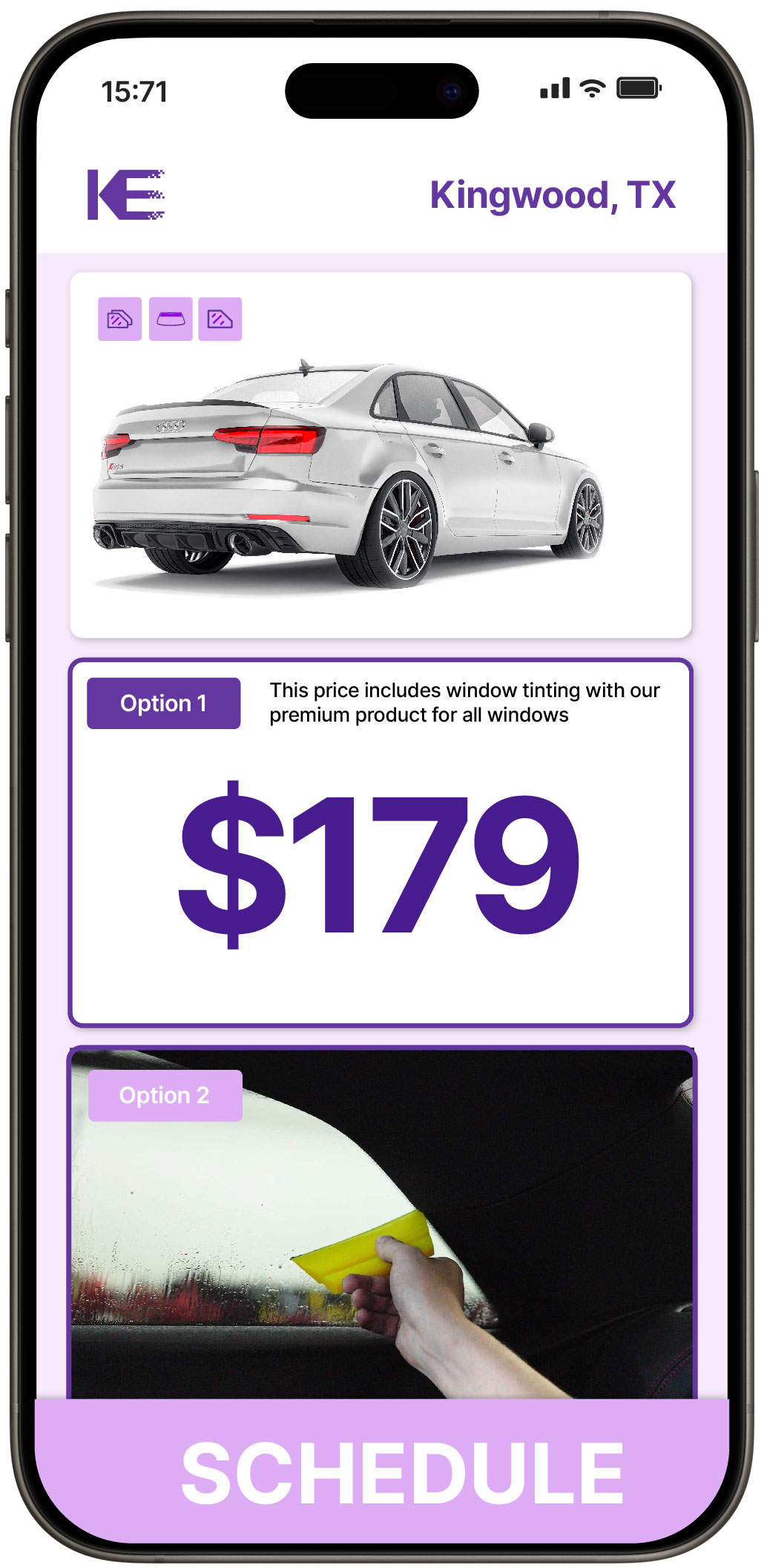 View Reasonable Car Window Tinting Prices in Kingwood, Texas