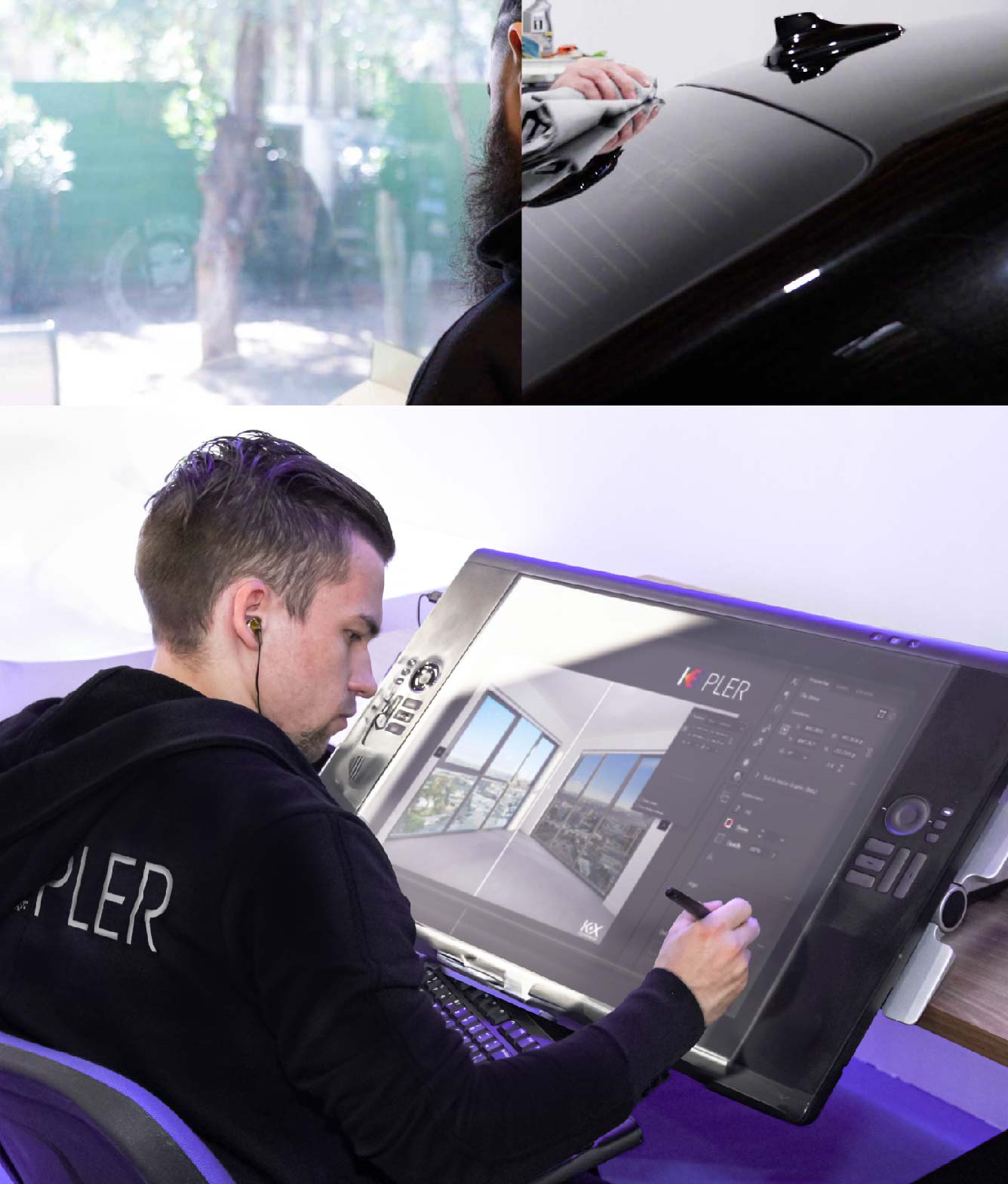 Kepler Specialist Performing Commercial Window Tinting in Garden City Garden City
