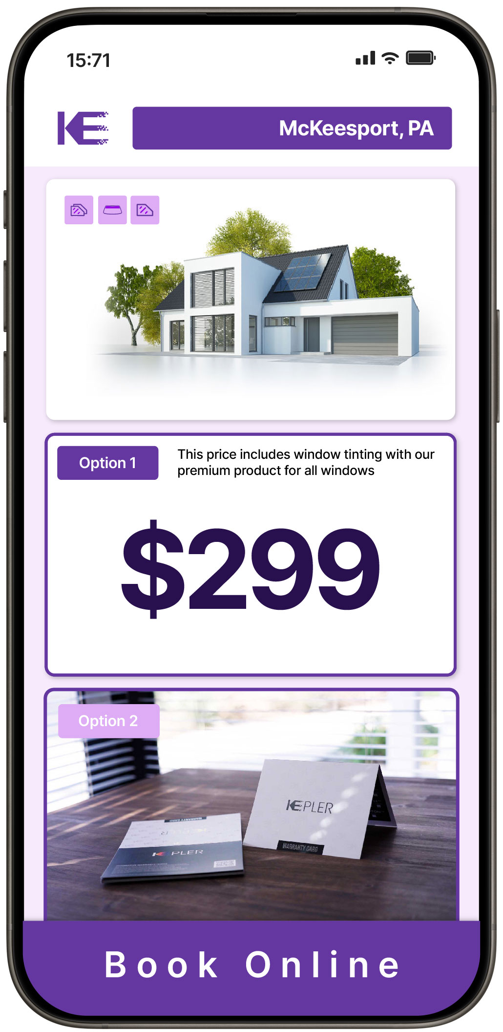 View Competitive Home Window Tinting Prices in McKeesport, Pennsylvania