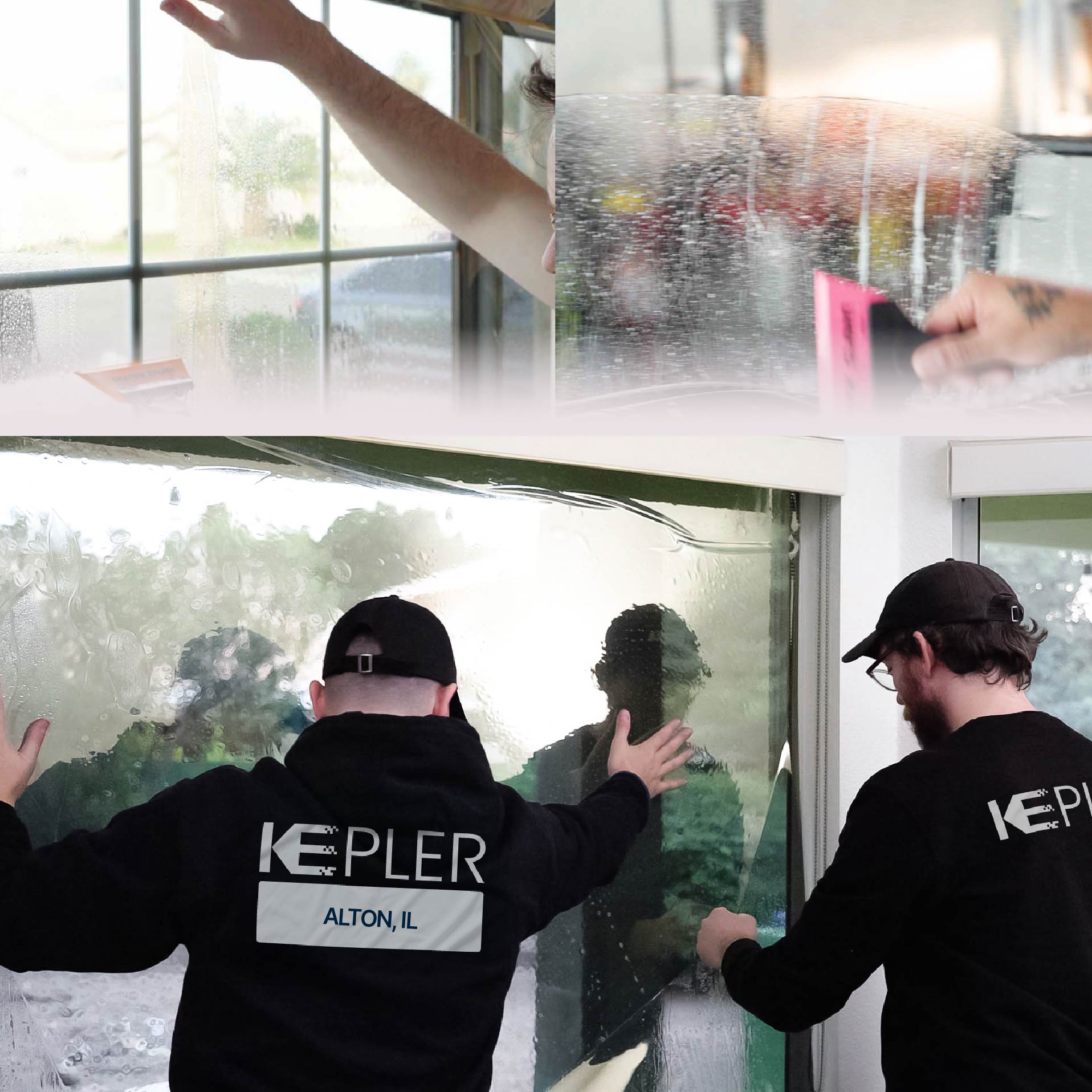Kepler Specialist Performing Commercial Window Tinting in Alton Alton