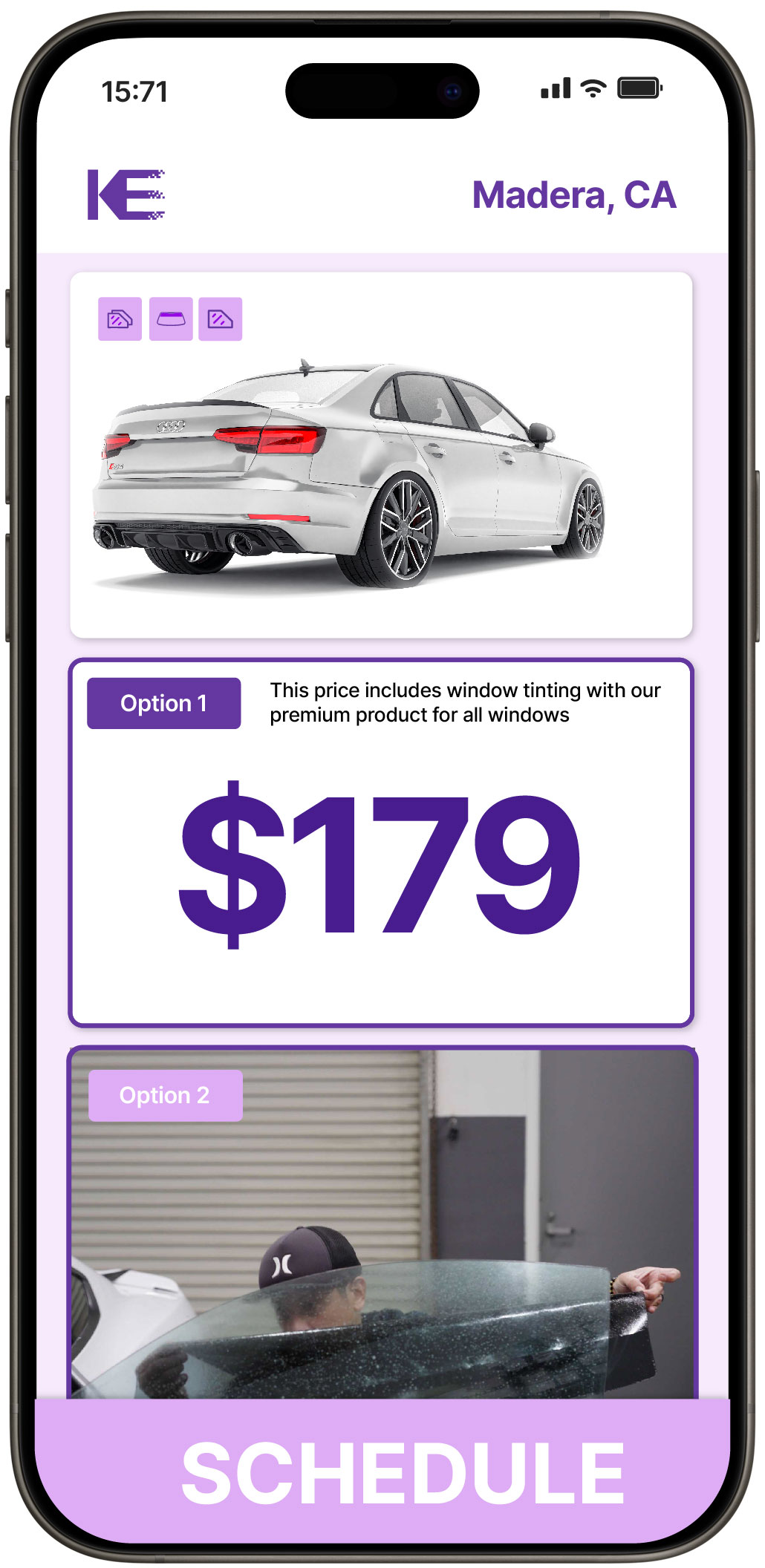 View Competitive Car Window Tinting Costs in Madera, California