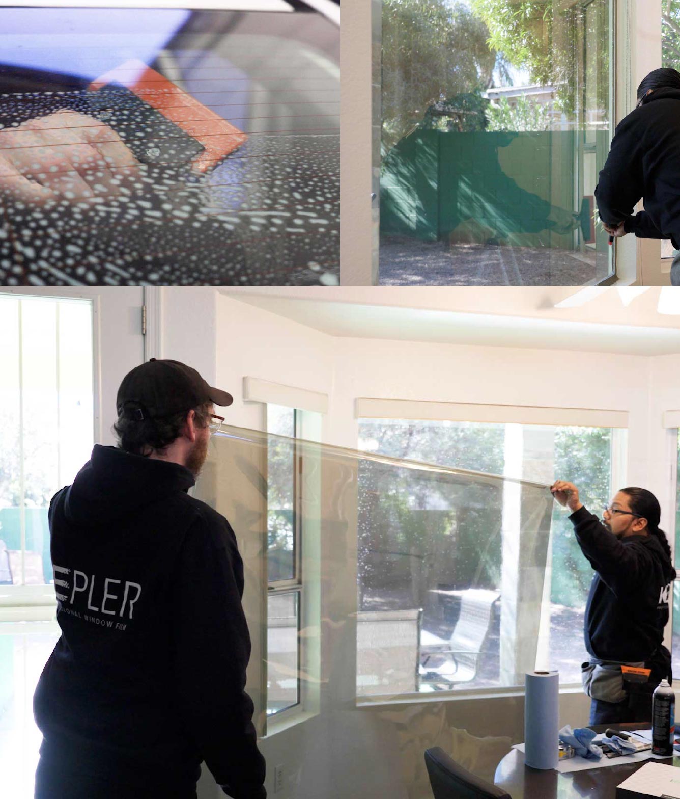 Home Window Tinting Specialist with Film in Highland, California