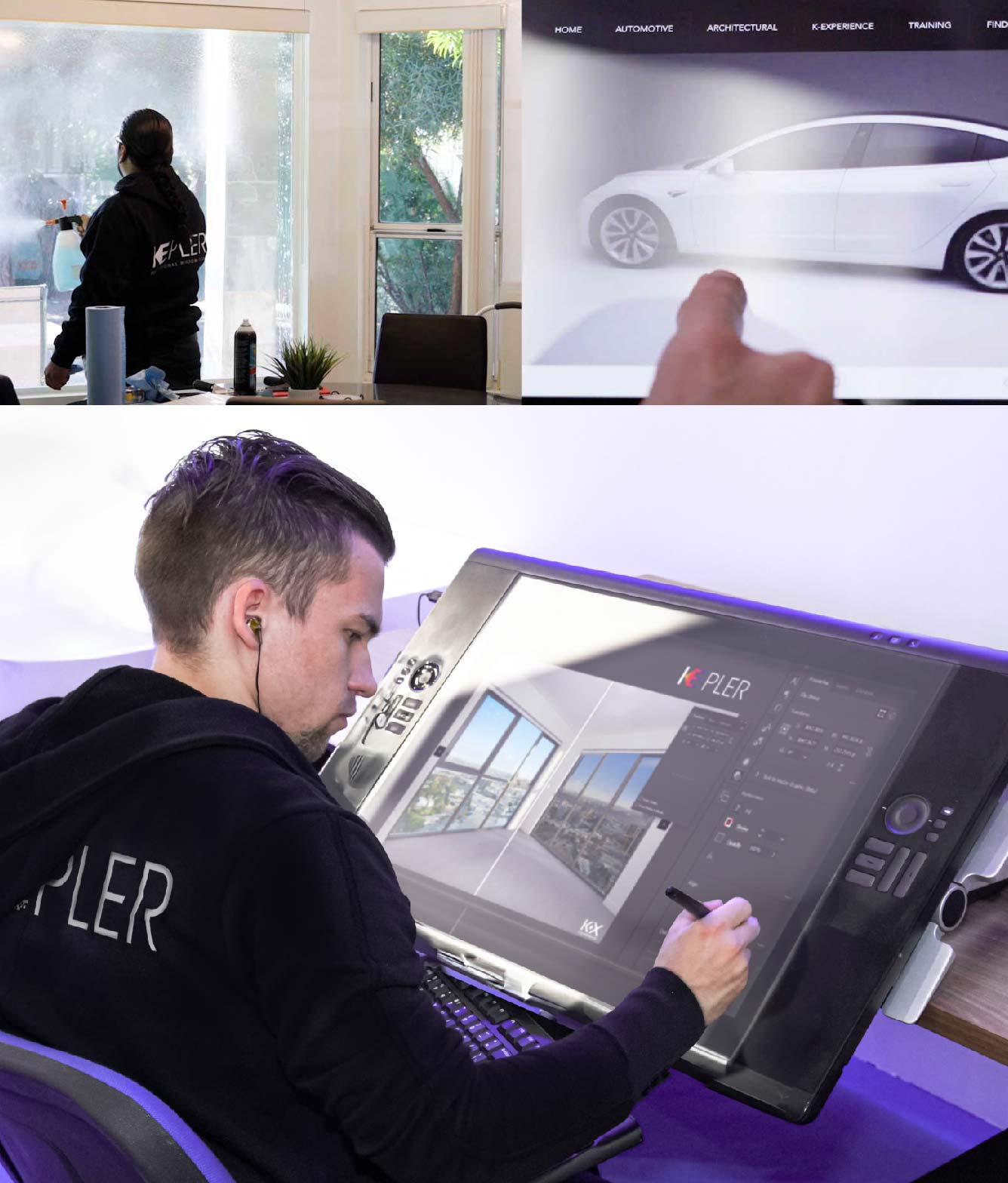 Kepler Specialist Performing Commercial Window Tinting in Wethersfield Wethersfield