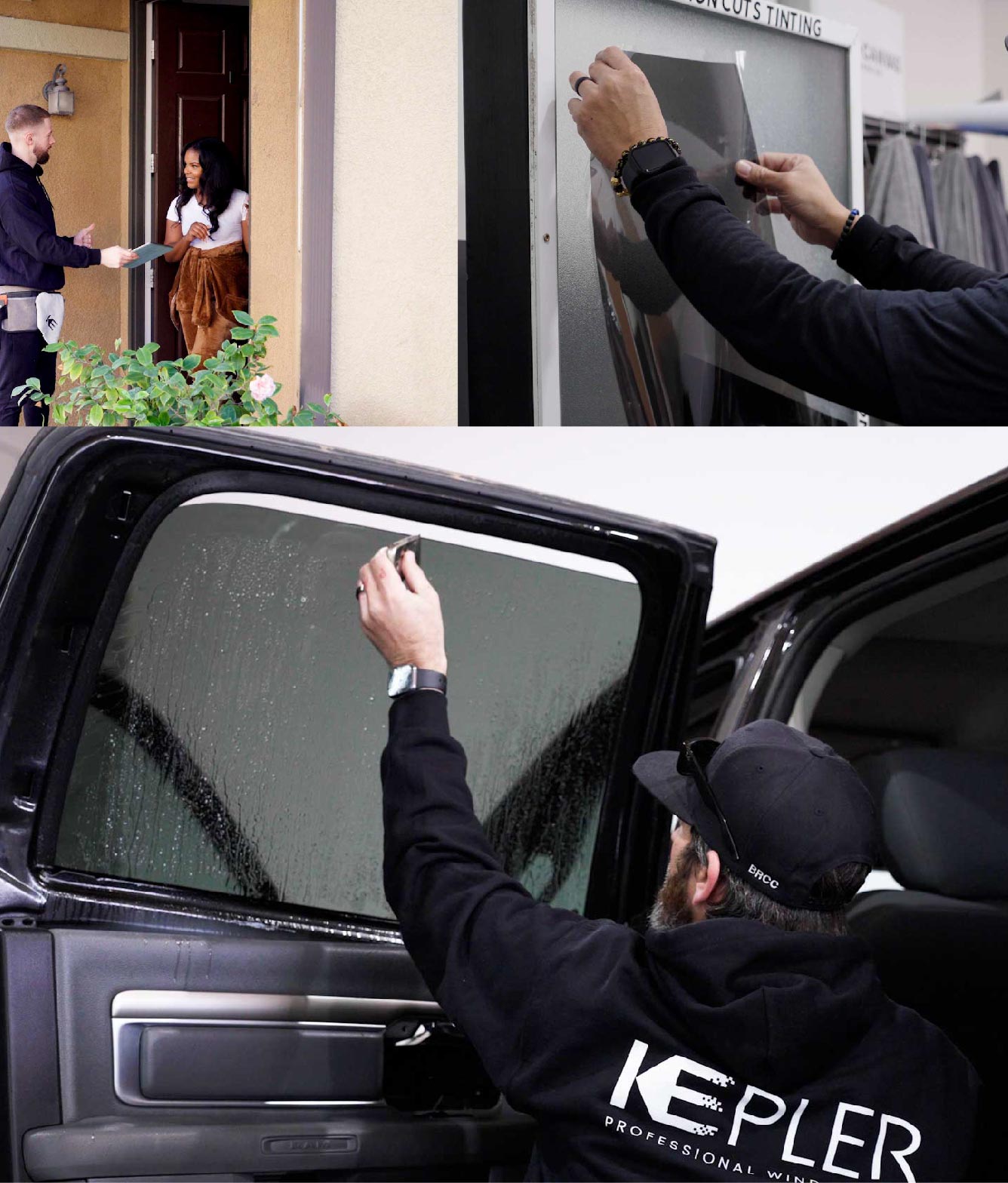 Kepler Window Tinting Specialists at Work in Sahuarita, Arizona