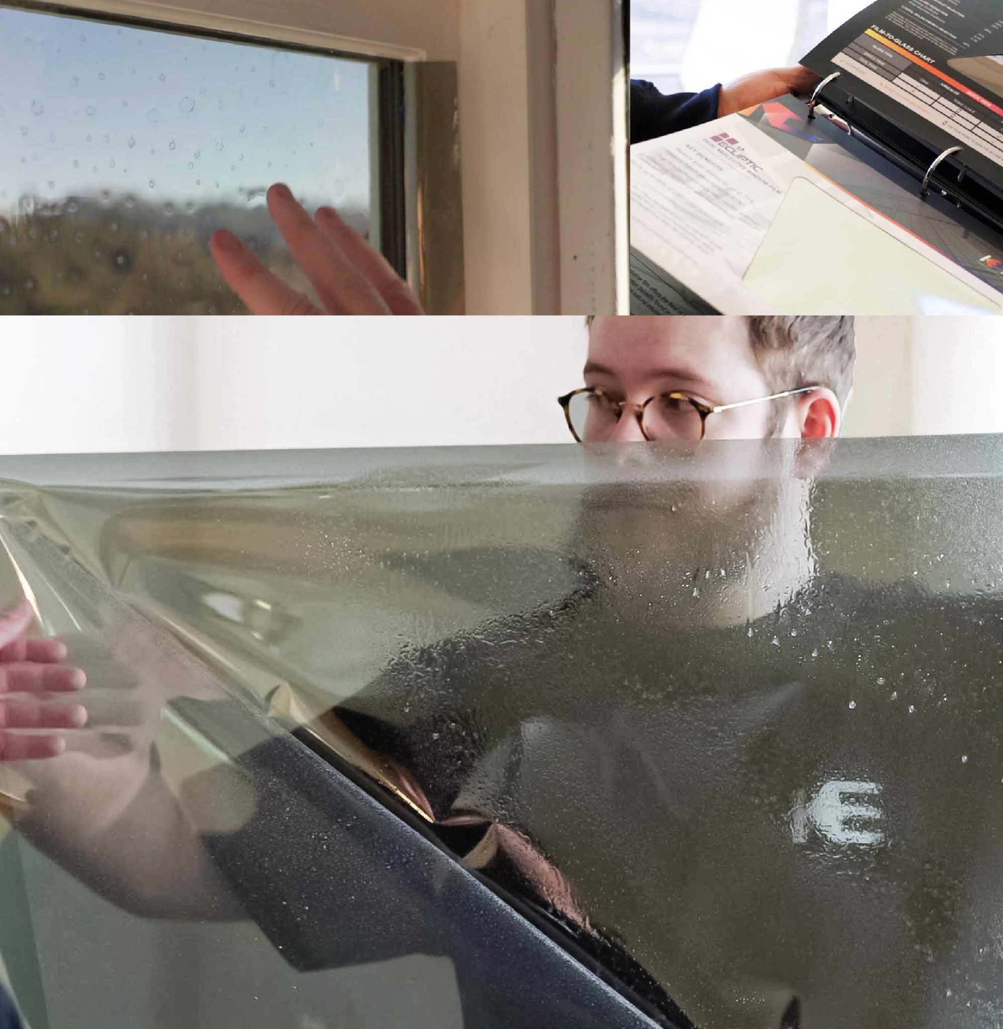 Kepler Specialist Performing Home Window Tinting in Vermont