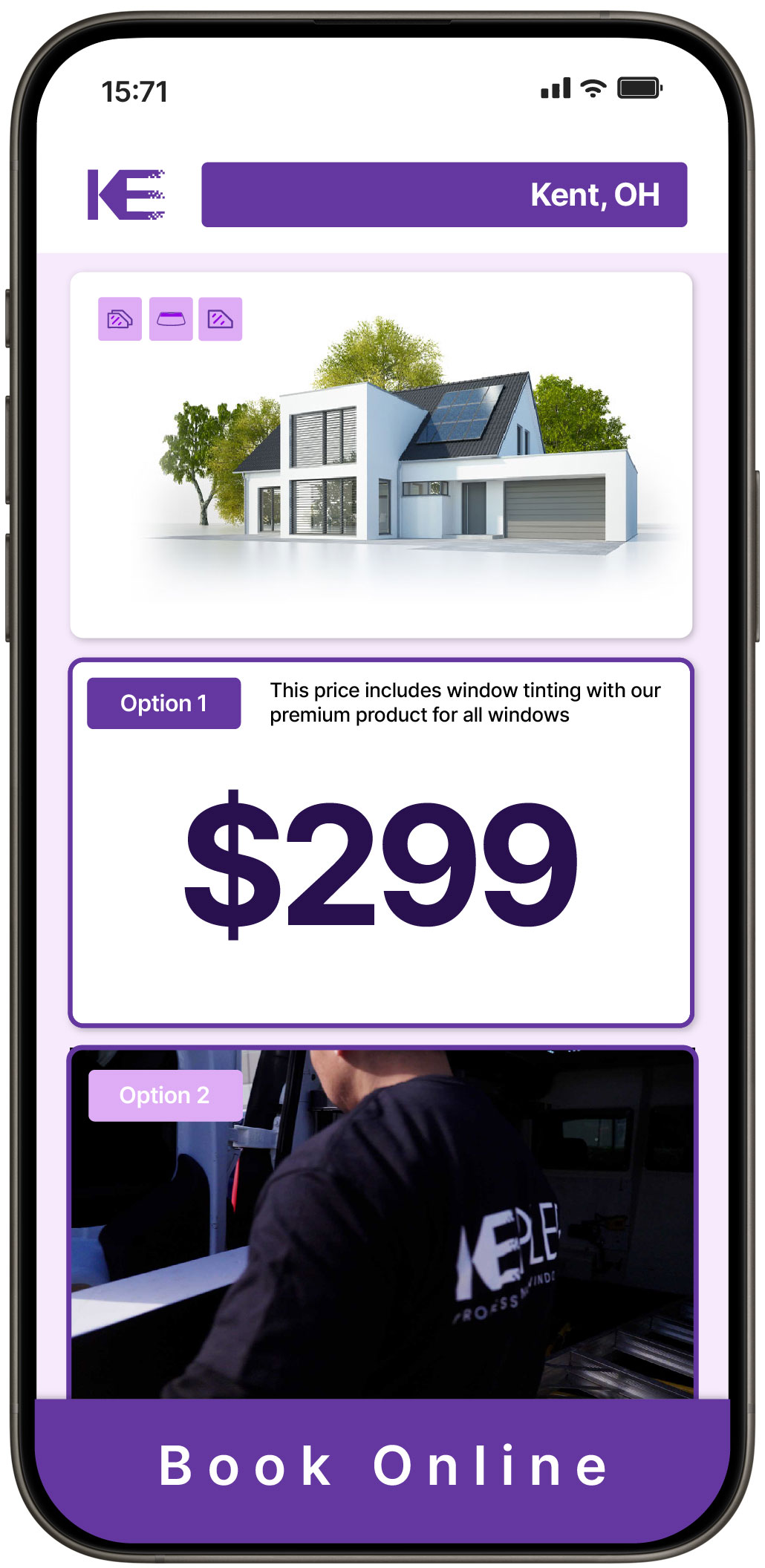 View Reasonable Home Window Tinting Costs in Kent, Ohio