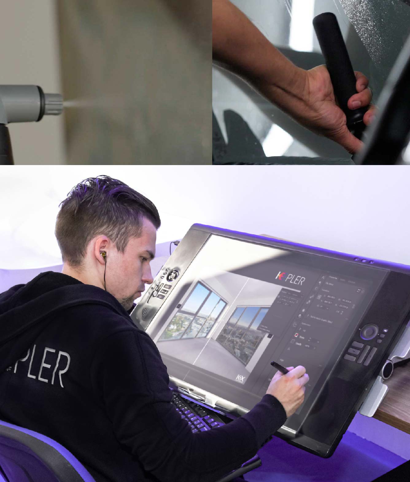 Kepler Specialist Performing Commercial Window Tinting in Morgantown Morgantown