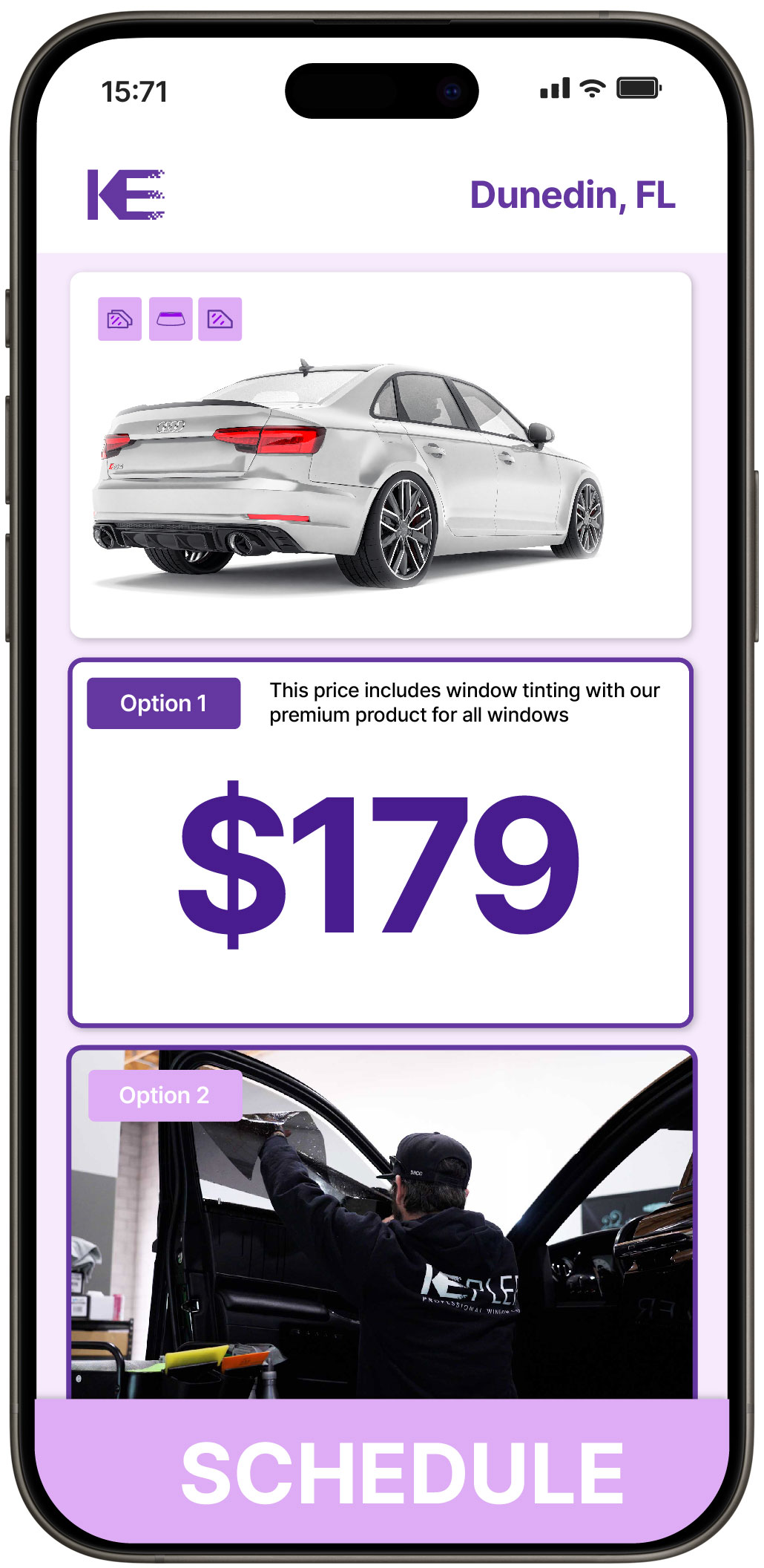 View Affordable Car Window Tinting Prices in Dunedin, Florida