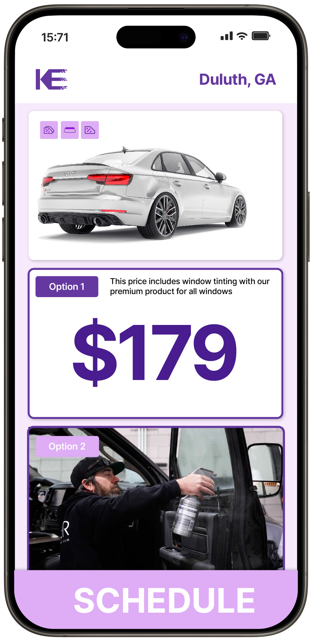 View Reasonable Car Window Tinting Prices in Duluth, Georgia