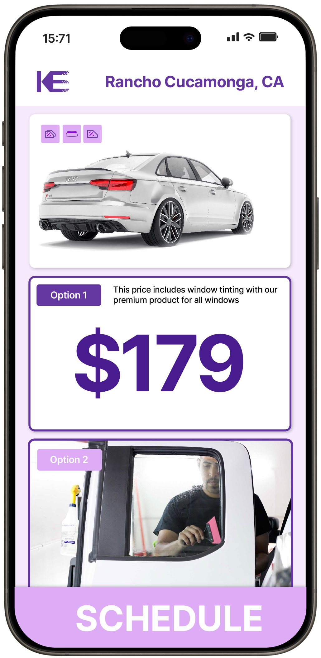 View Affordable Car Window Tinting Prices in Rancho Cucamonga, California
