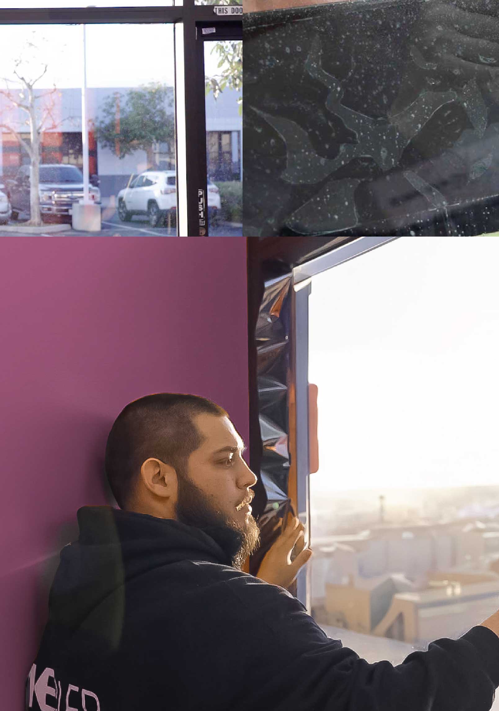 Kepler Specialist Installing Security Window Film in Macomb Michigan