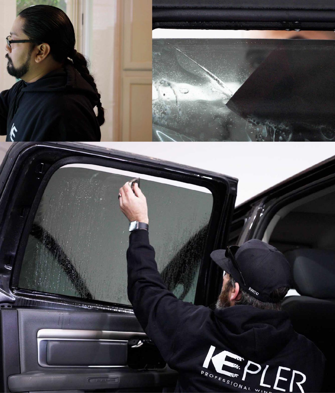 Kepler Window Tinting Specialists at Work in Zionsville, Indiana