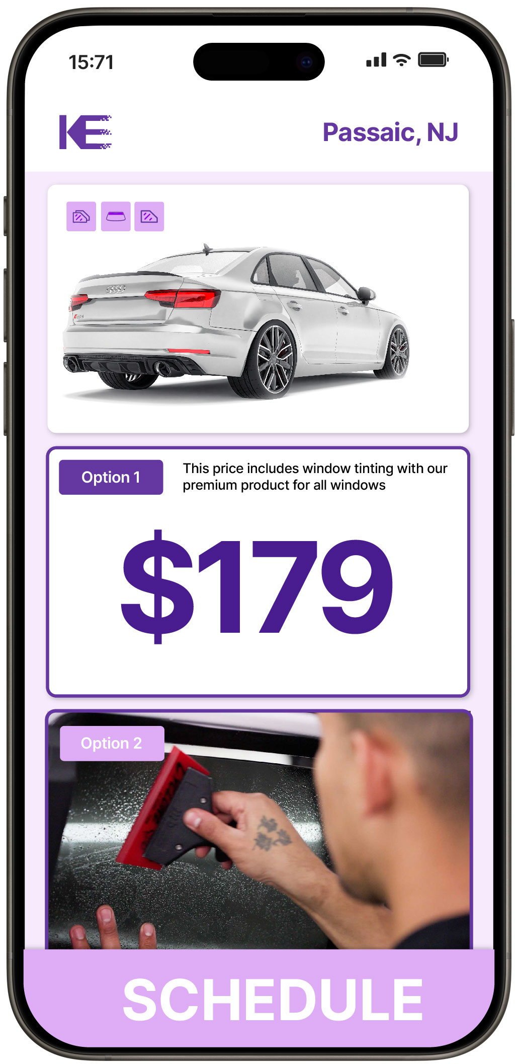 View Competitive Car Window Tinting Rates in Passaic, New Jersey