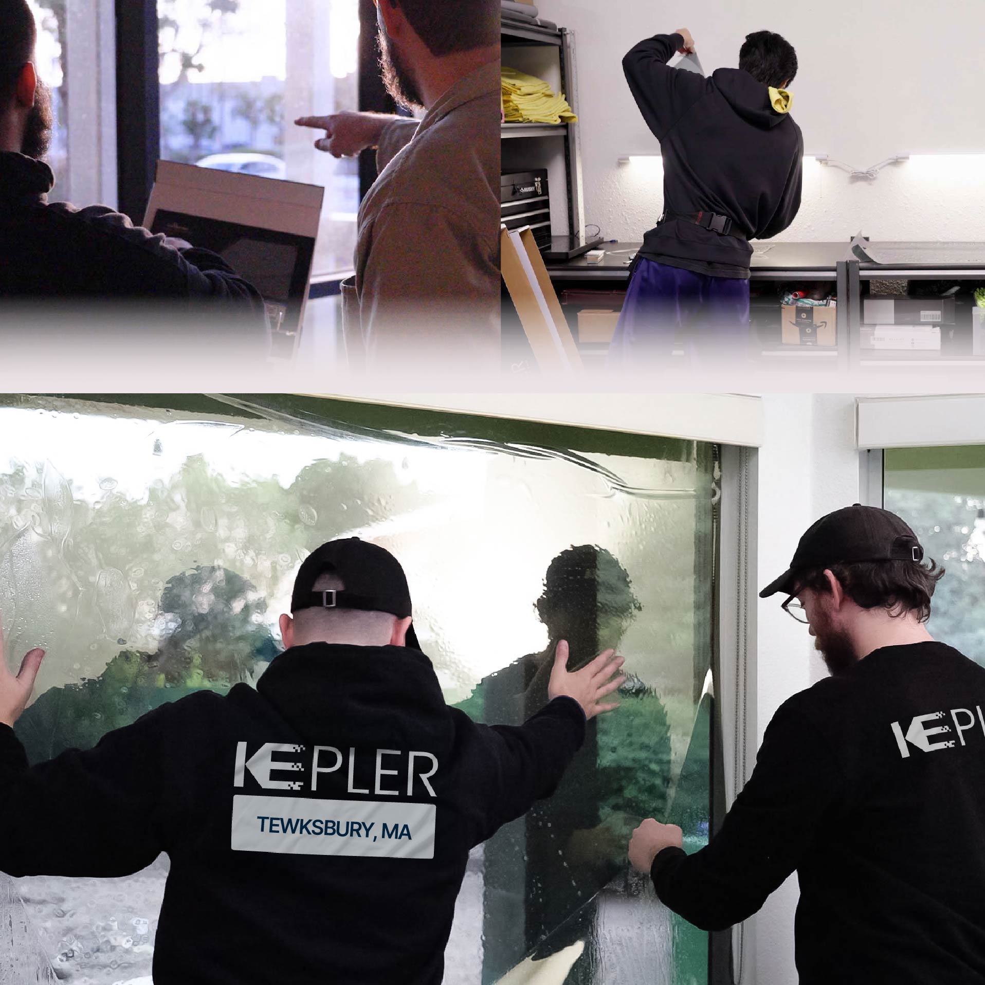 Kepler Specialist Performing Commercial Window Tinting in Tewksbury Tewksbury