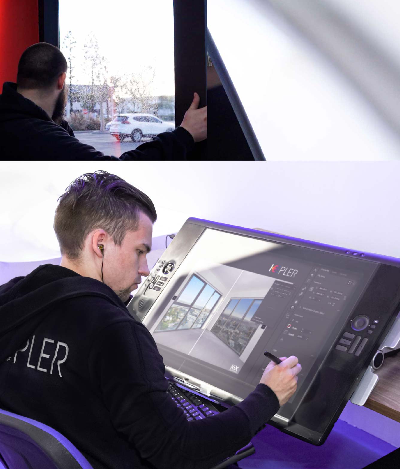 Kepler Specialist Performing Commercial Window Tinting in Bellevue Bellevue