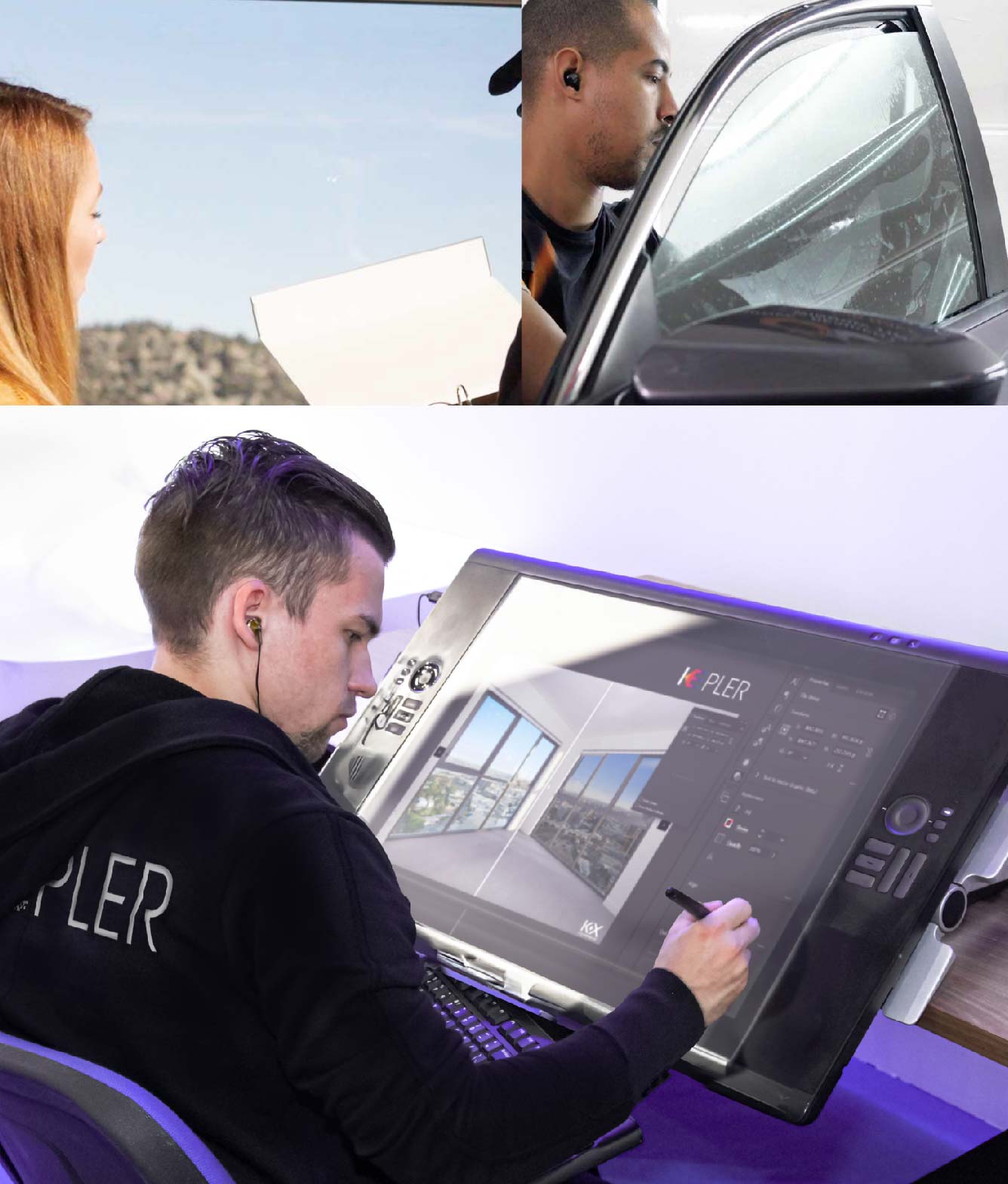 Kepler Specialist Performing Commercial Window Tinting in Prairieville Prairieville