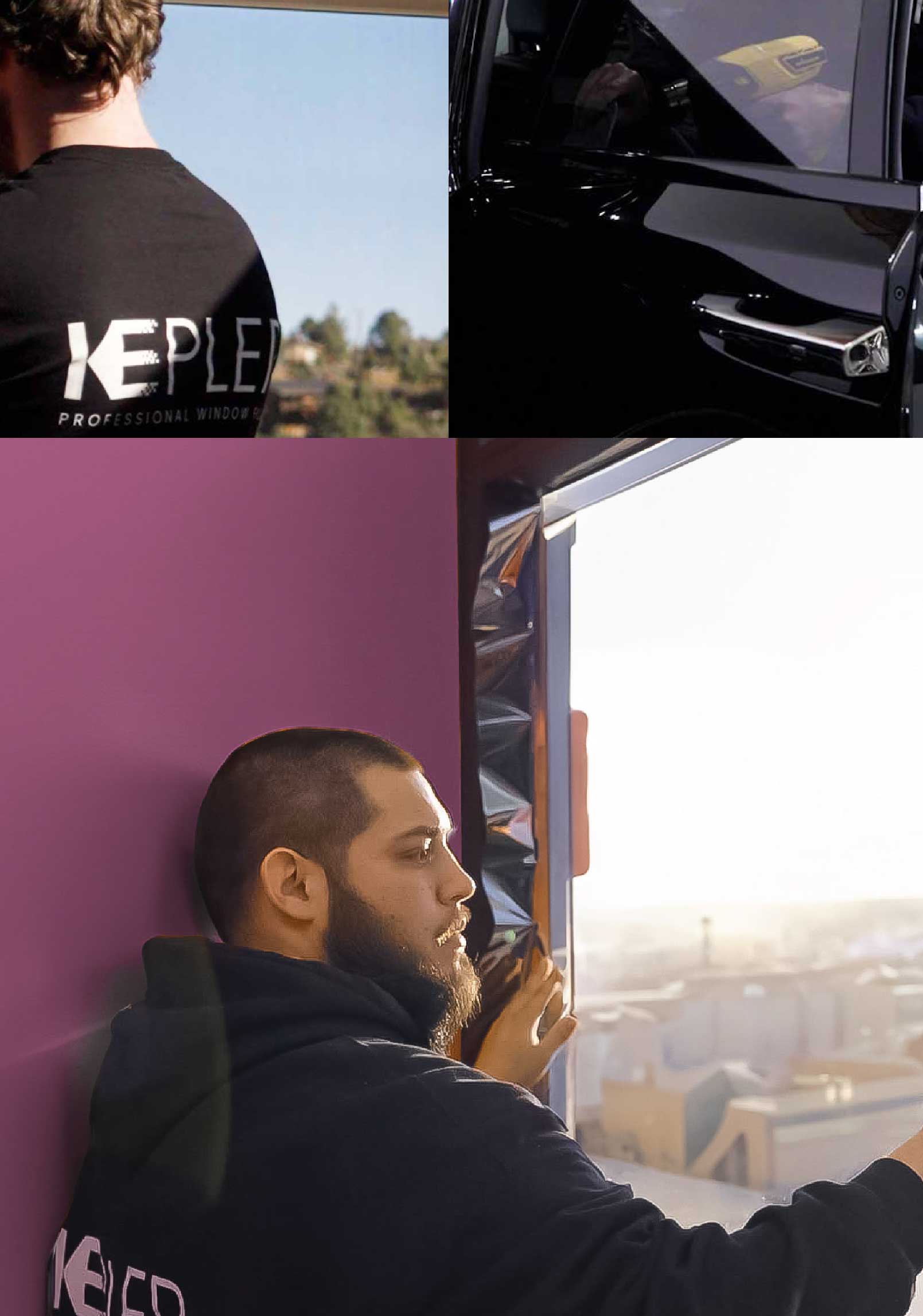 Kepler Specialist Installing Security Window Film in Soledad California