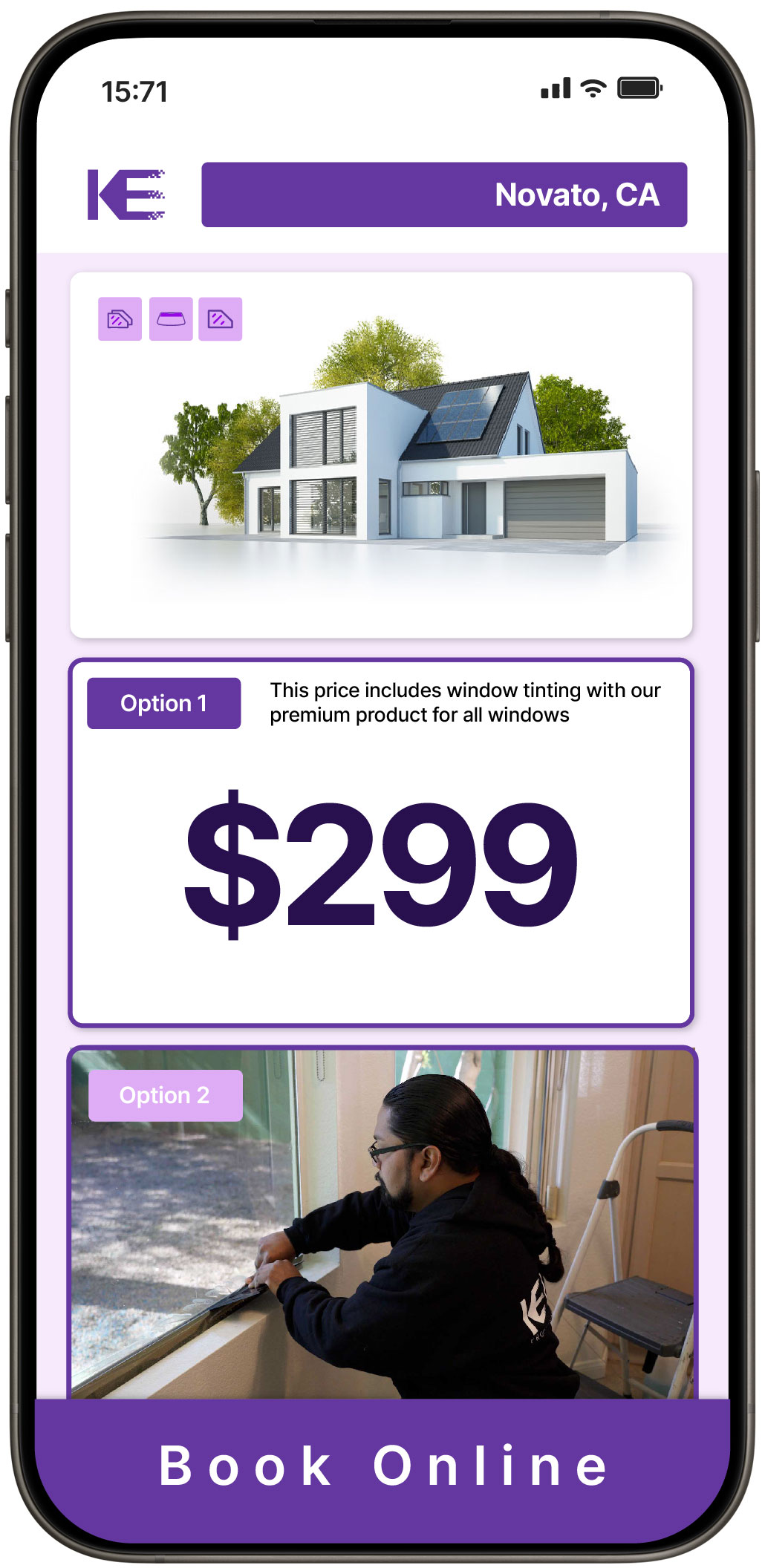 View Affordable Home Window Tinting Costs in Novato, California
