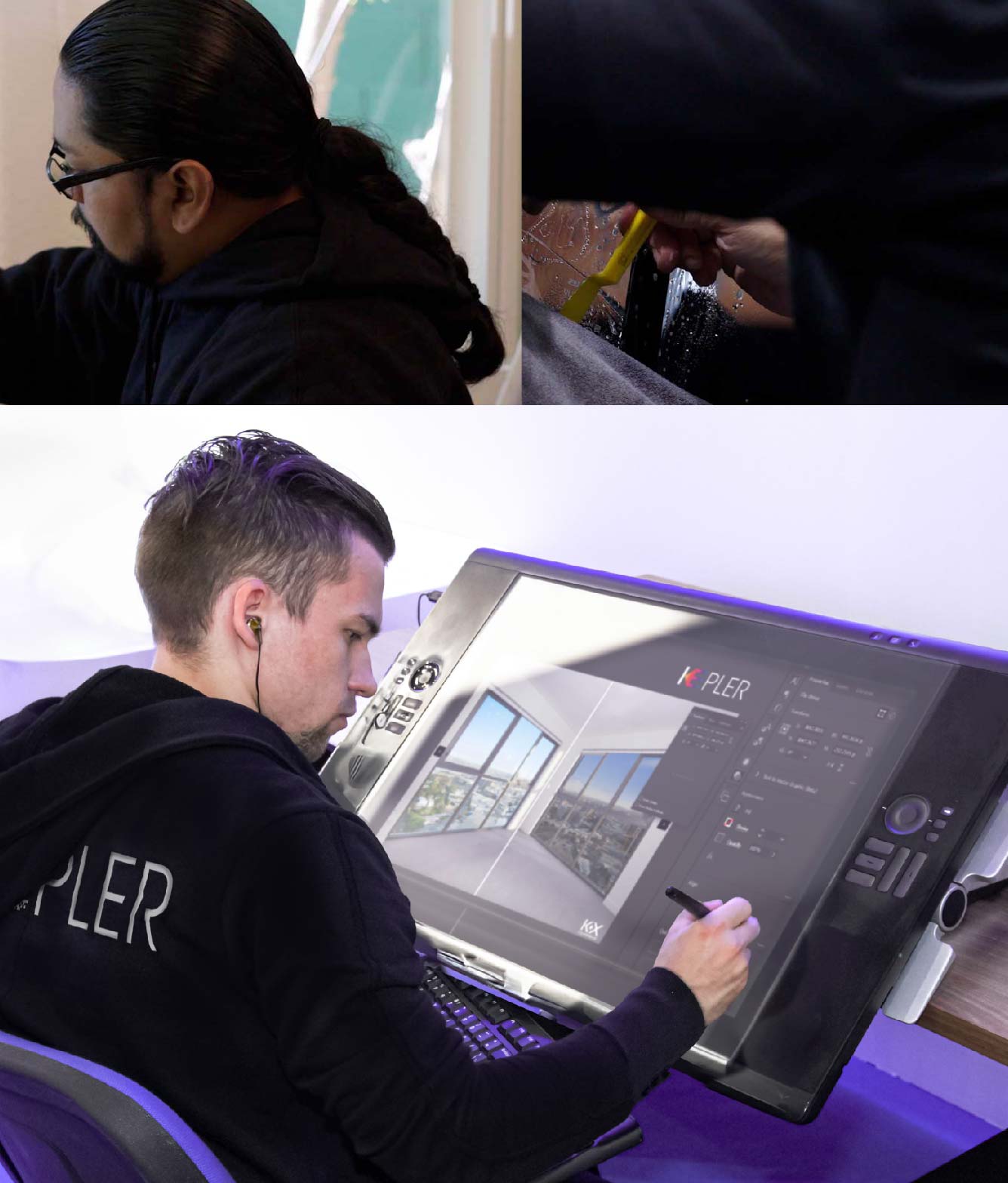 Kepler Specialist Performing Commercial Window Tinting in Mount Pleasant Mount Pleasant
